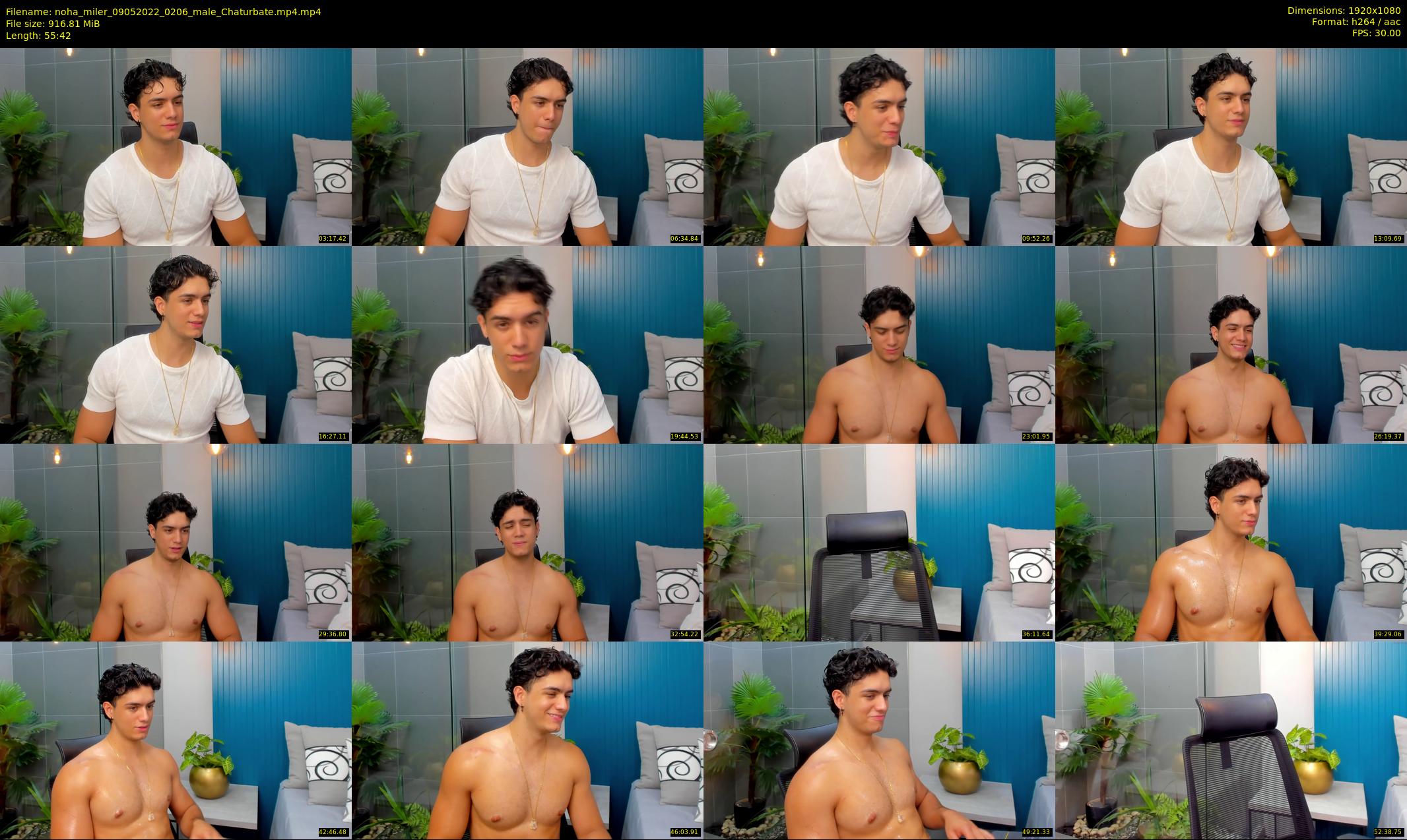noha_miler — 56 minute Chaturbate male cam show recording, 1080p, May 9, 2022
