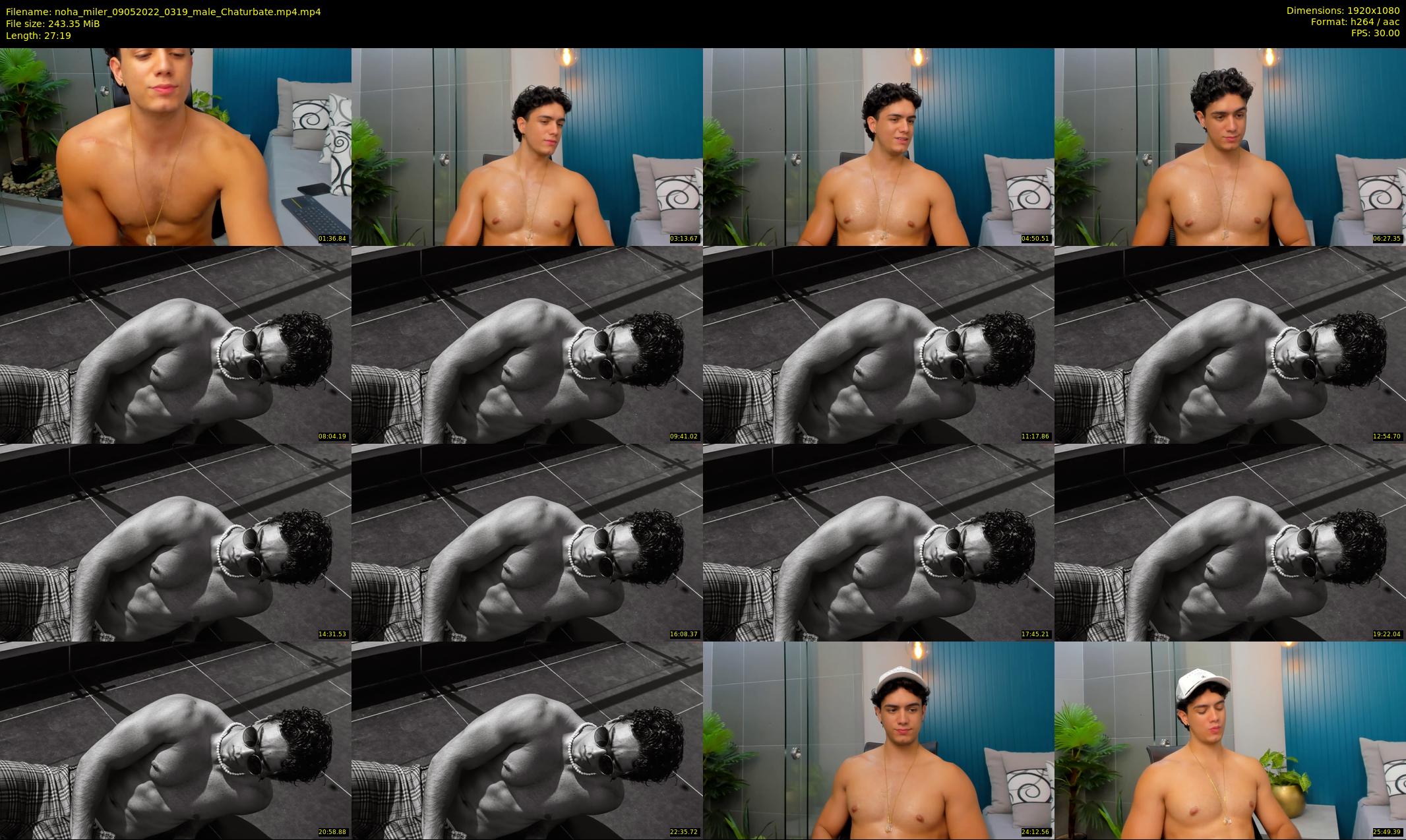noha_miler — 28 minute Chaturbate male cam show recording, 1080p, May 9, 2022