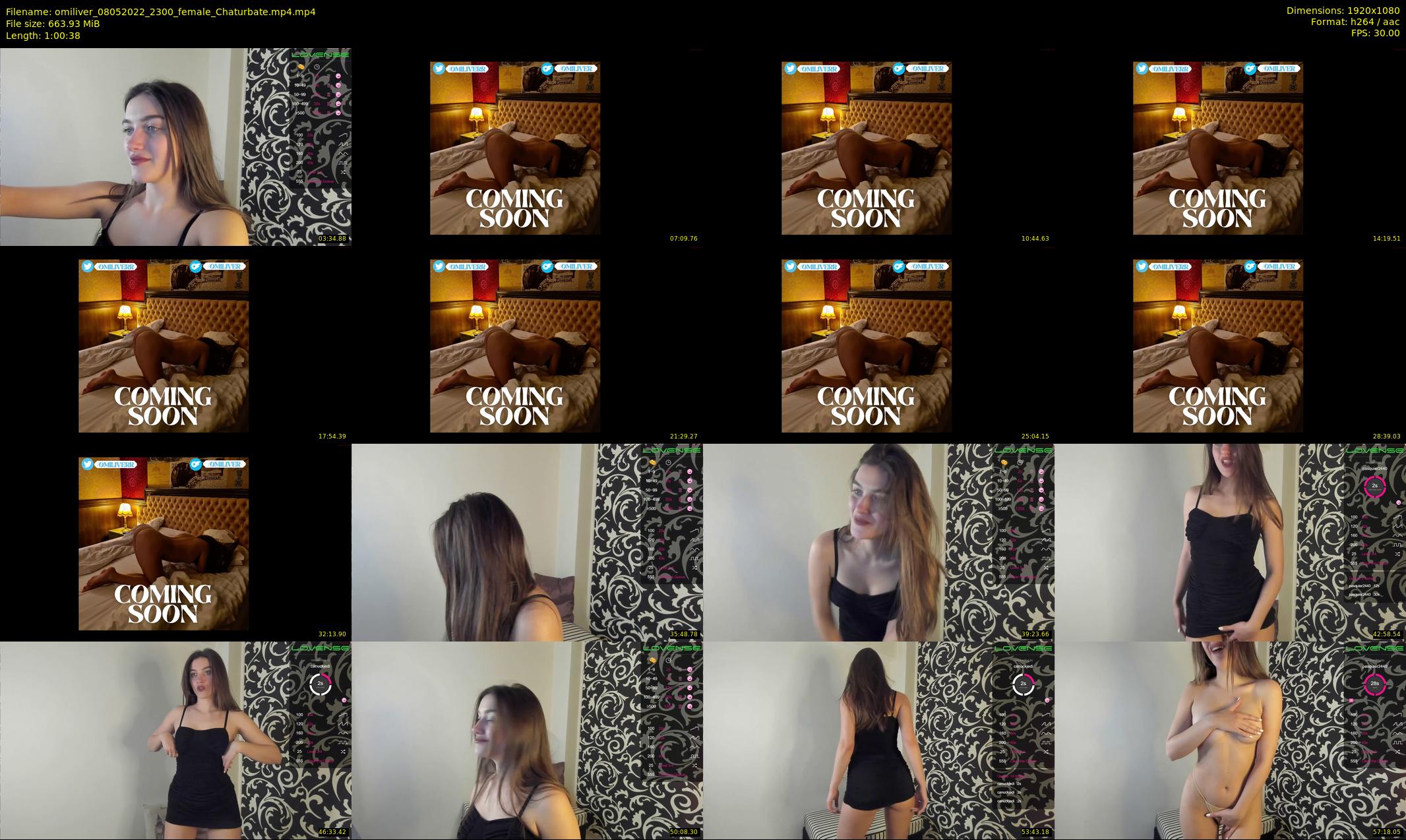 omiliver — 61 minute Chaturbate female cam show recording, 1080p, May 8, 2022