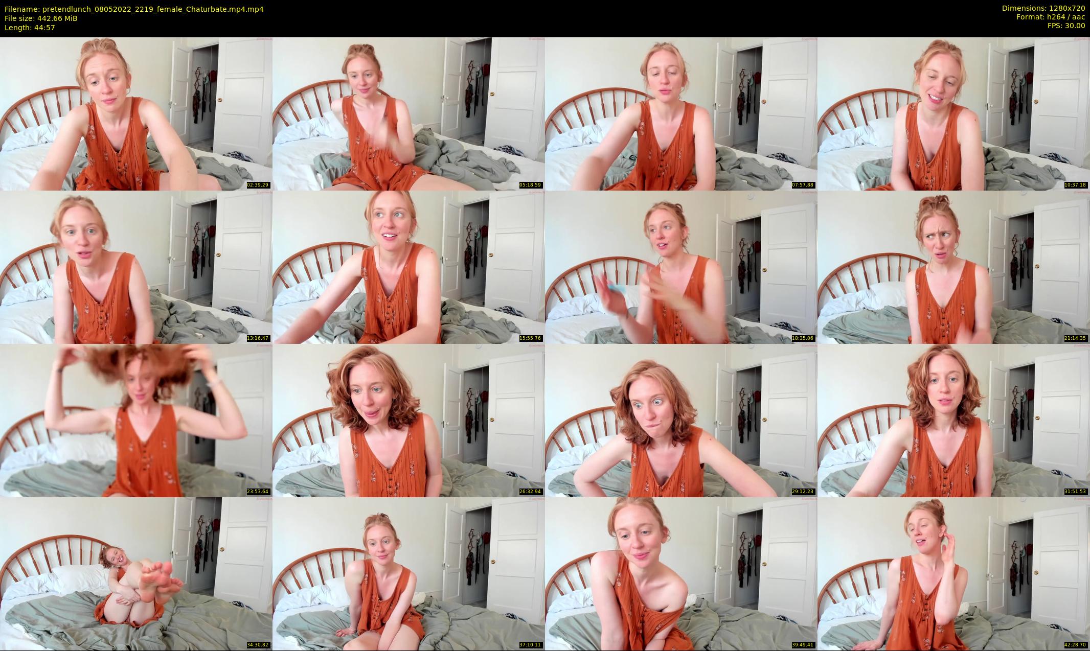 pretendlunch — 45 minute Chaturbate couple cam show recording, 720p, May 8, 2022