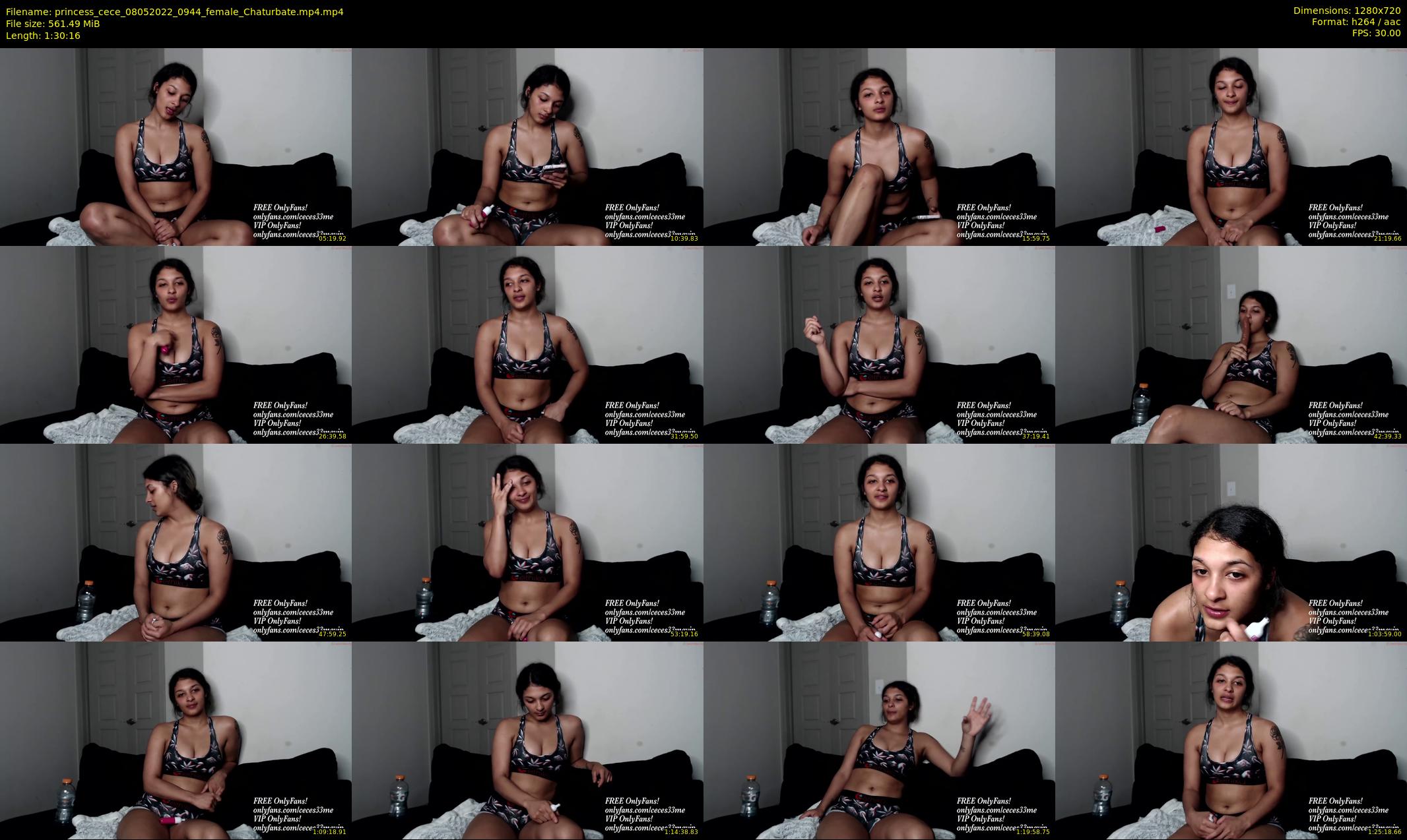 princess_cece — 91 minute Chaturbate female cam show recording, 720p, May 8, 2022