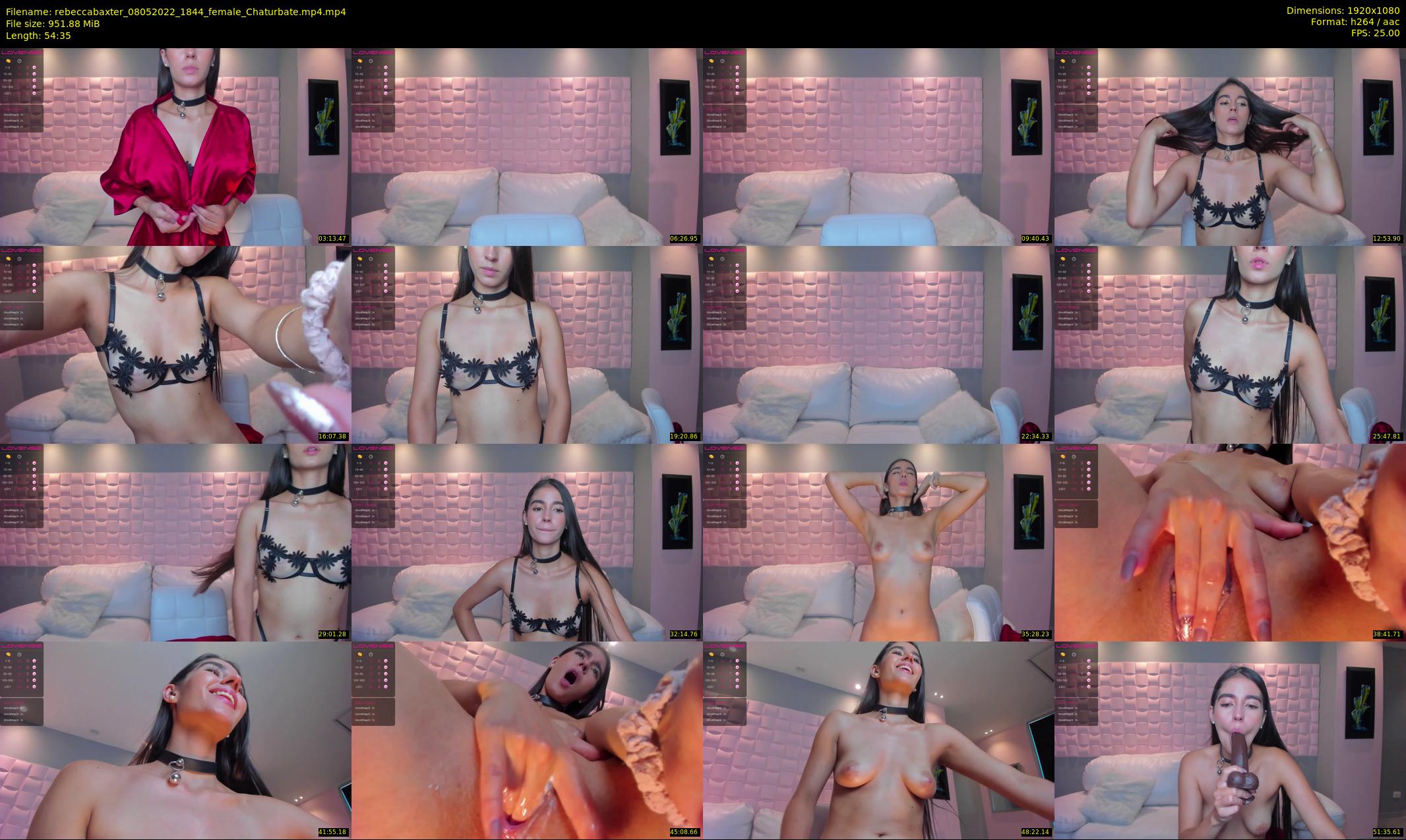 rebeccabaxter — 55 minute Chaturbate female cam show recording, 1080p, May 8, 2022
