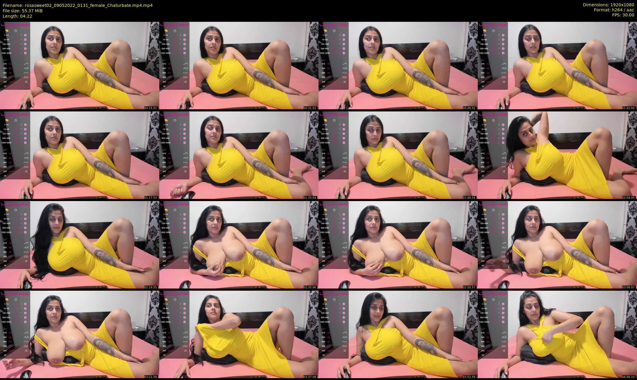 rosasweet02 — 5 minute Chaturbate female cam show recording, 1080p, May 9, 2022