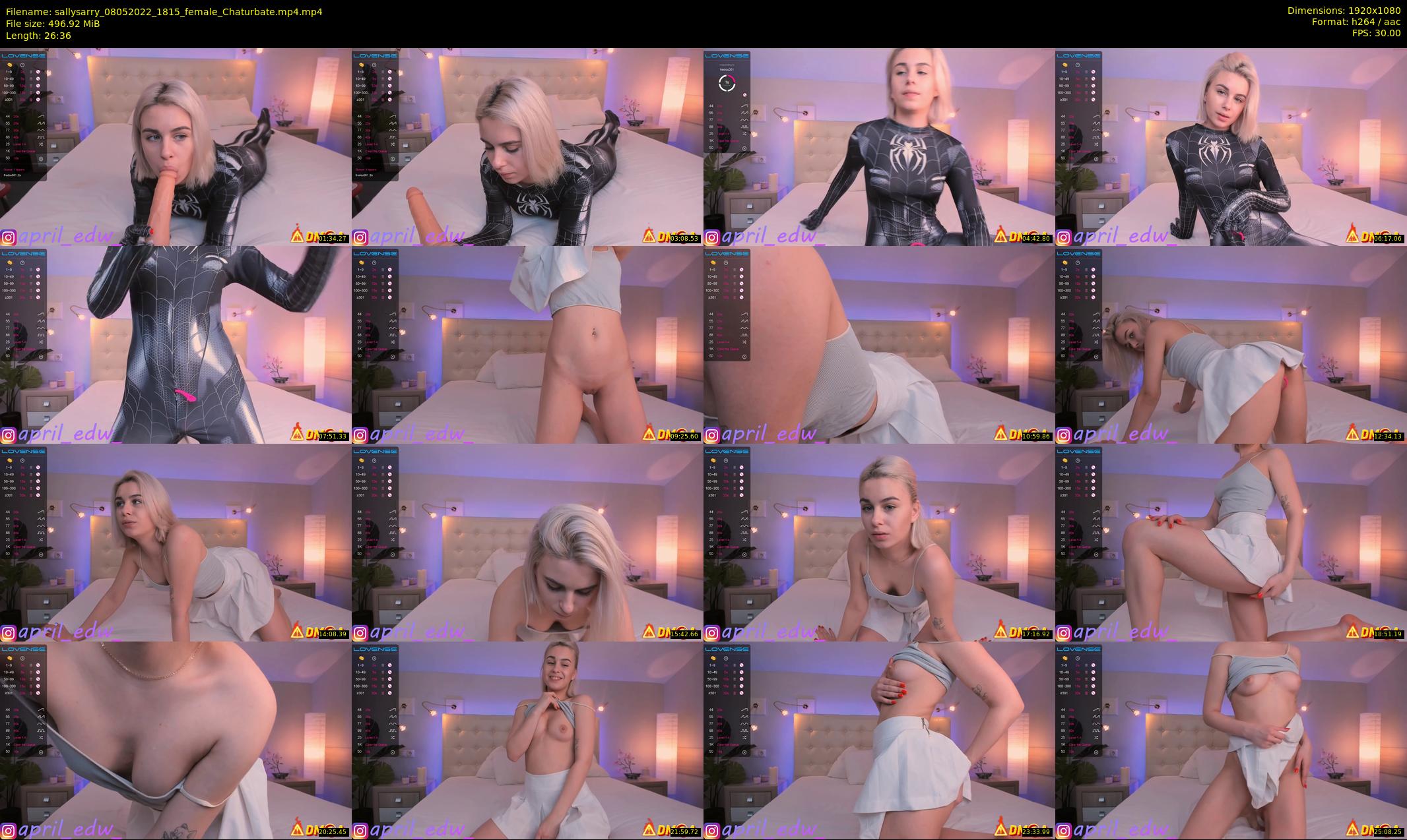 sallysarry — 27 minute Chaturbate couple cam show recording, 1080p, May 8, 2022