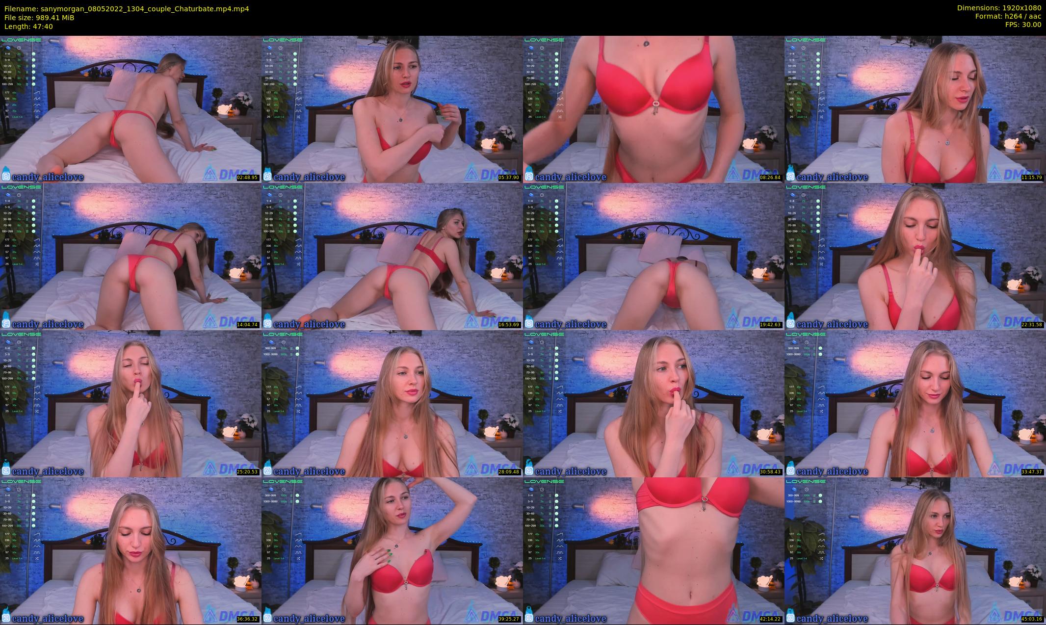 sanymorgan — 48 minute Chaturbate couple cam show recording, 1080p, May 8, 2022