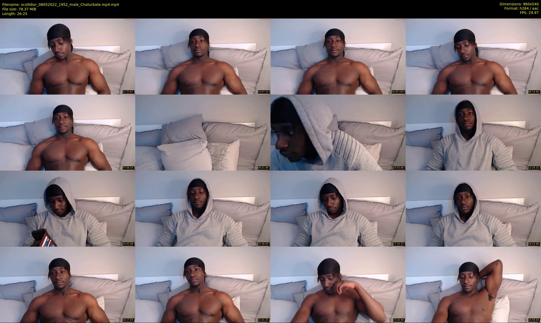 scottdior — 27 minute Chaturbate male cam show recording, 480p, May 8, 2022