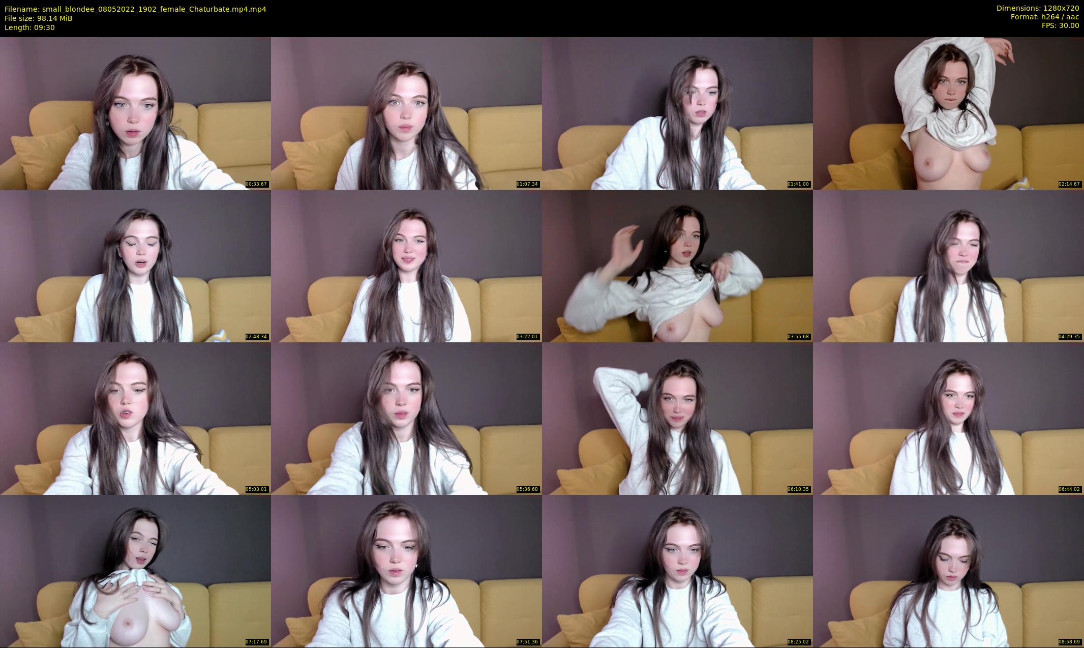 small_blondee — 10 minute Chaturbate female cam show recording, 720p, May 8, 2022