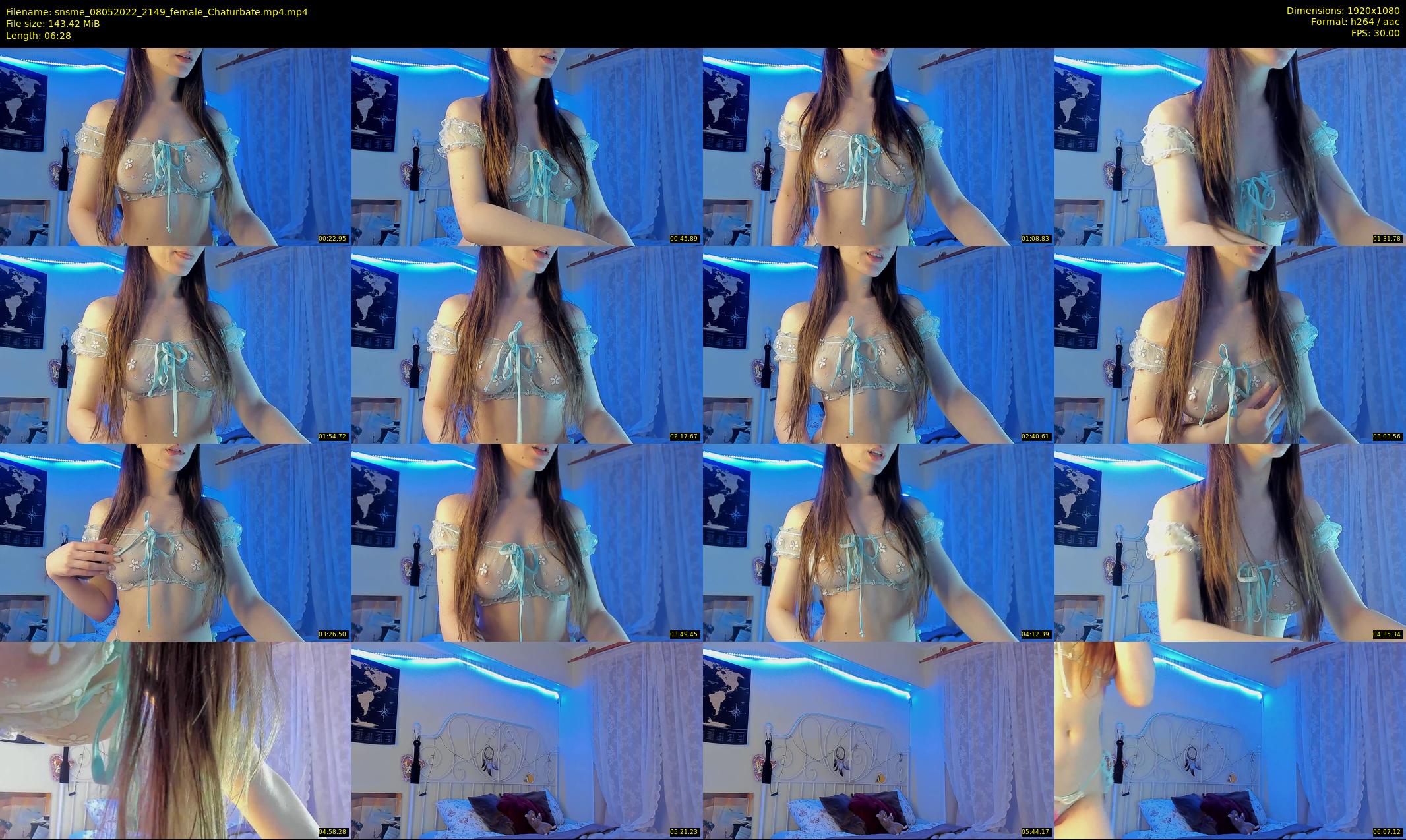 snsme — 7 minute Chaturbate female cam show recording, 1080p, May 8, 2022