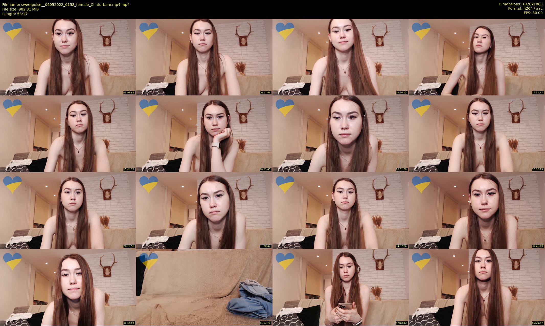 sweetpulse_ — 54 minute Chaturbate female cam show recording, 1080p, May 9, 2022