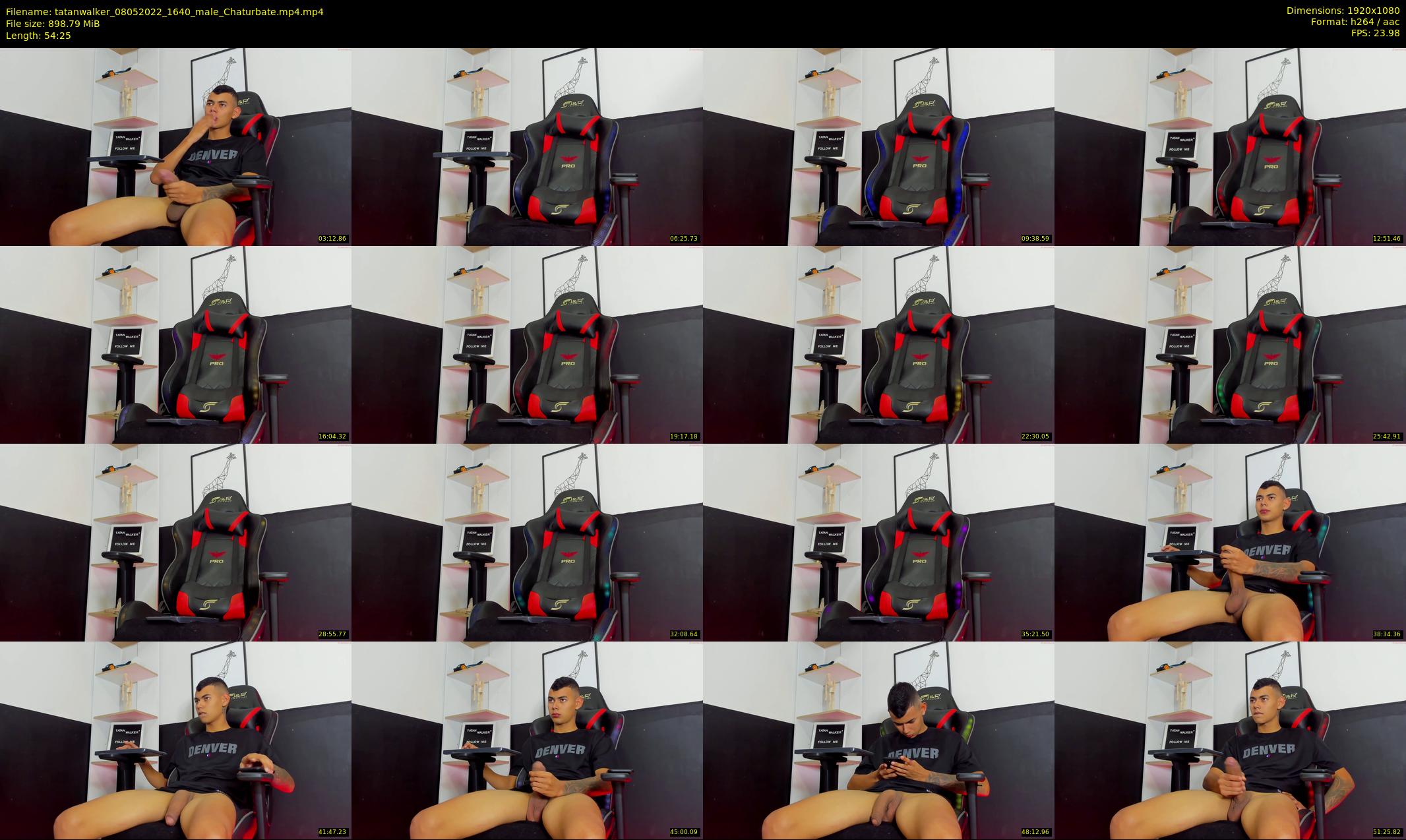 tatanwalker — 55 minute Chaturbate male cam show recording, 1080p, May 8, 2022