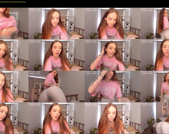 thisisamelia — 54 minute Chaturbate female cam show recording, 1080p, May 8, 2022