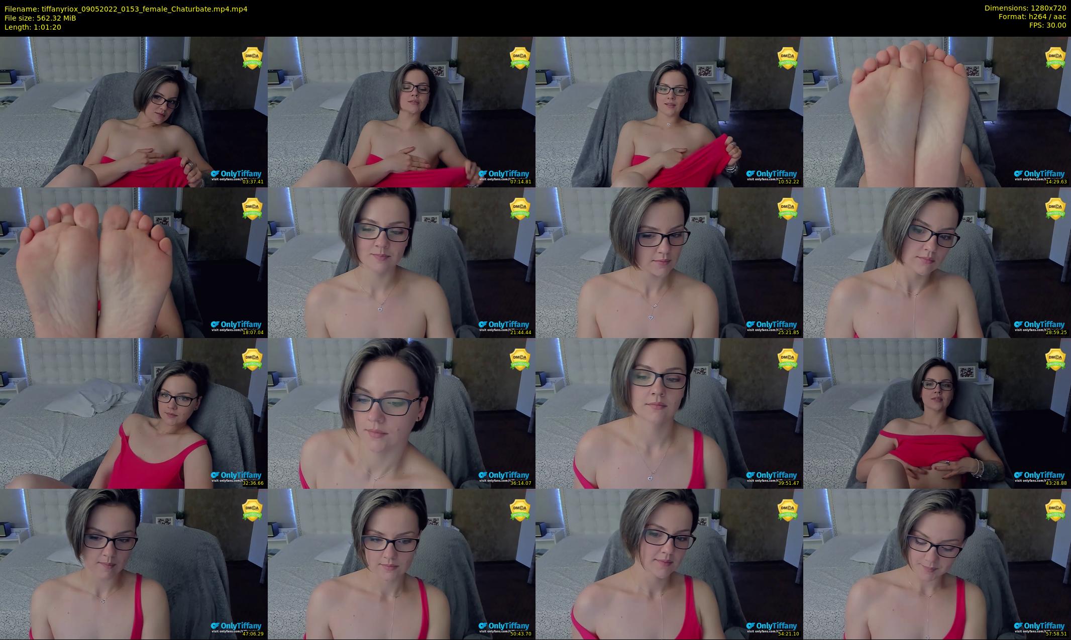 tiffanyriox — 62 minute Chaturbate female cam show recording, 720p, May 9, 2022