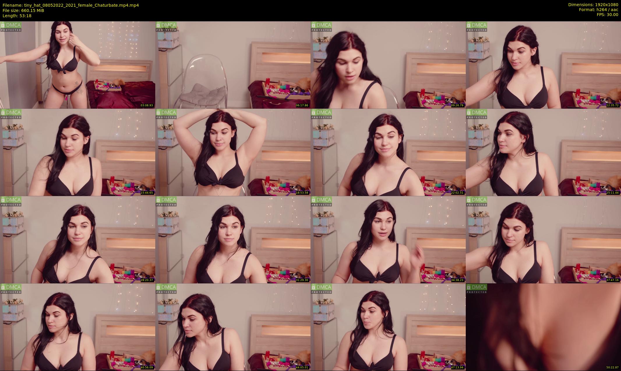 tiny_hat — 54 minute Chaturbate female cam show recording, 1080p, May 8, 2022