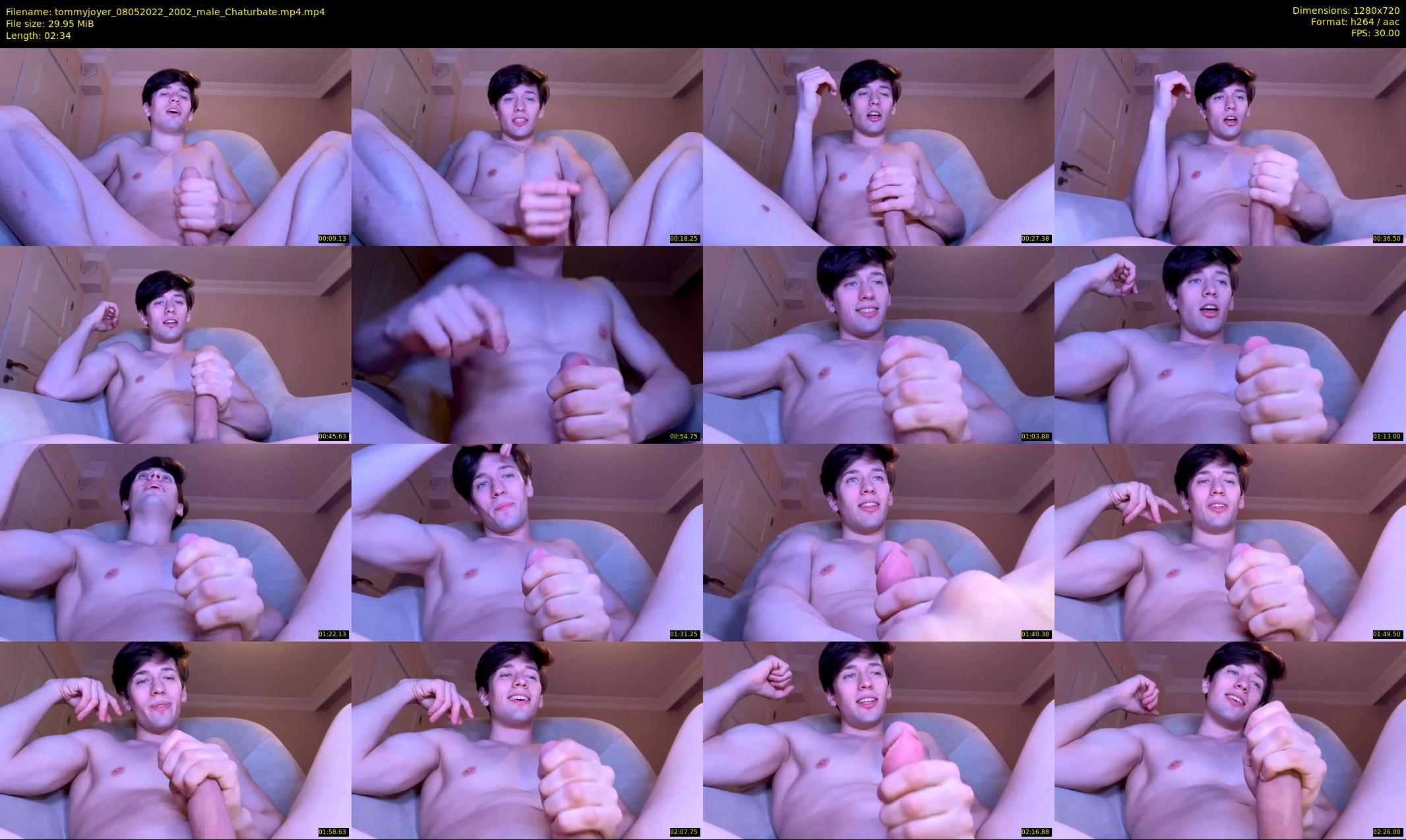 tommyjoyer — 3 minute Chaturbate male cam show recording, 720p, May 8, 2022
