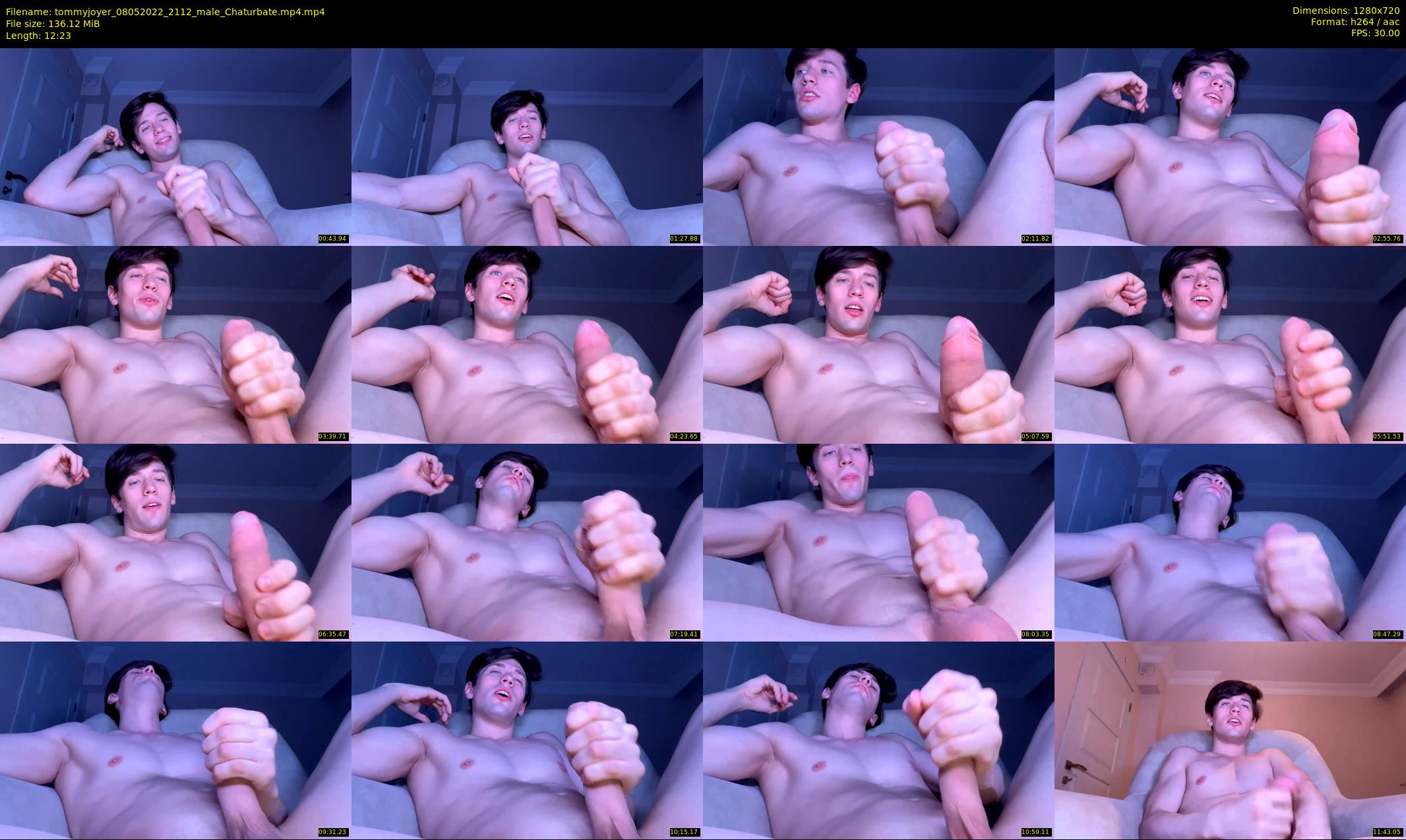 tommyjoyer — 13 minute Chaturbate male cam show recording, 720p, May 8, 2022