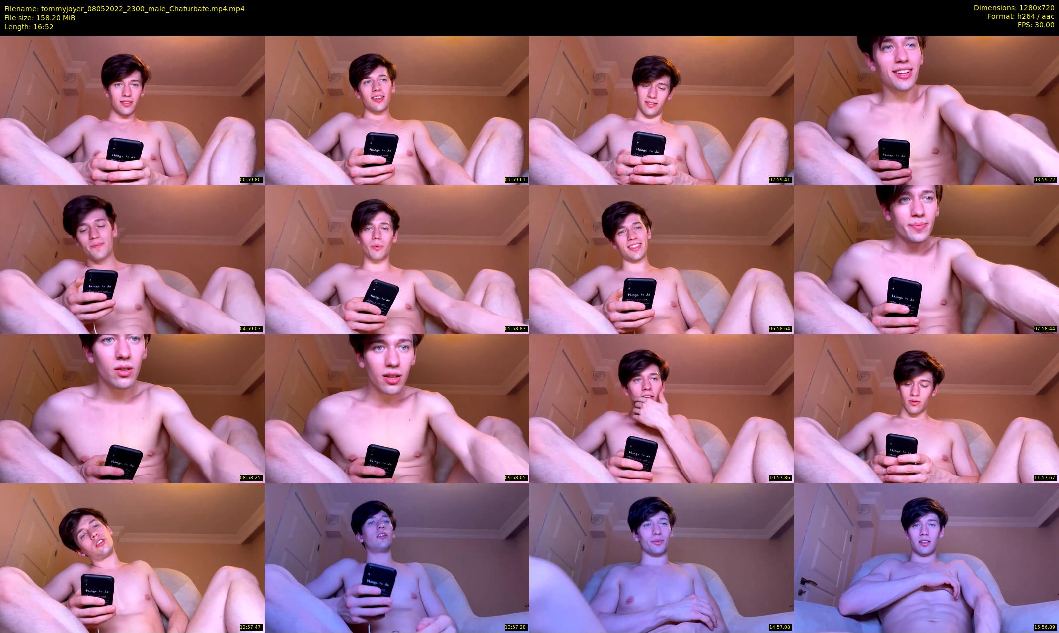 tommyjoyer — 17 minute Chaturbate male cam show recording, 720p, May 8, 2022
