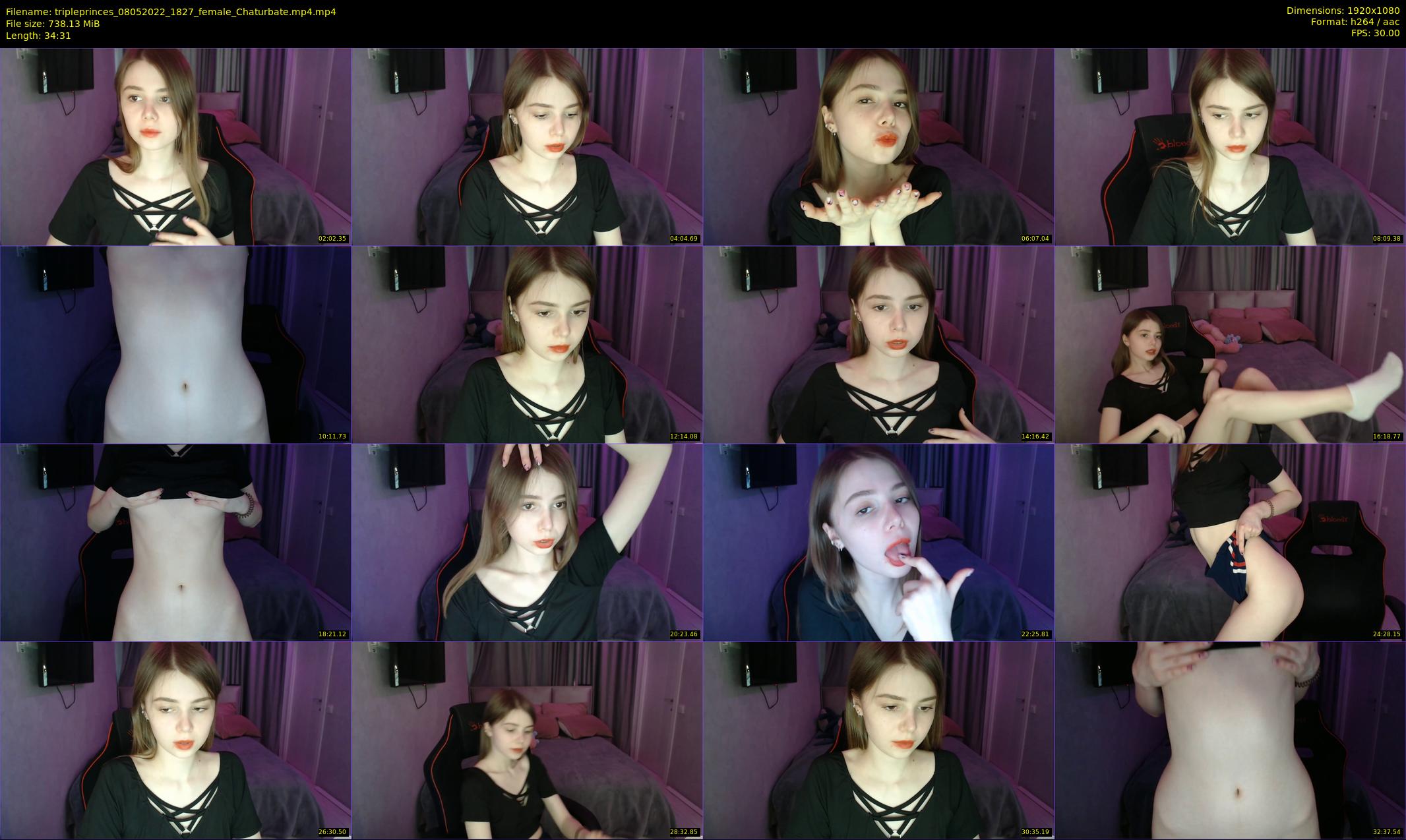 tripleprinces — 35 minute Chaturbate female cam show recording, 1080p, May 8, 2022