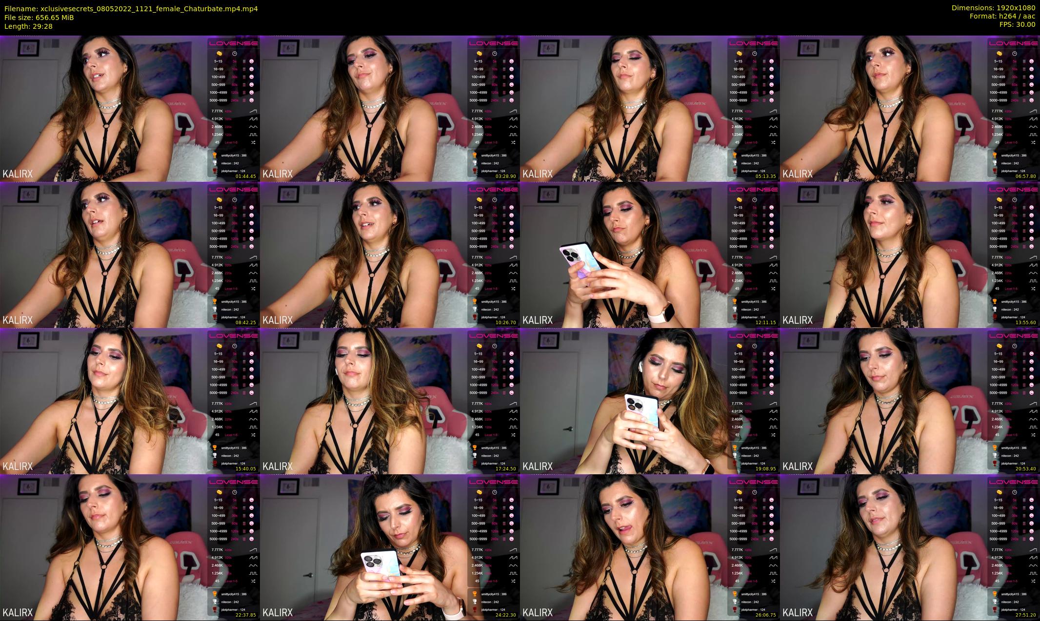 xclusivesecrets — 30 minute Chaturbate female cam show recording, 1080p, May 8, 2022