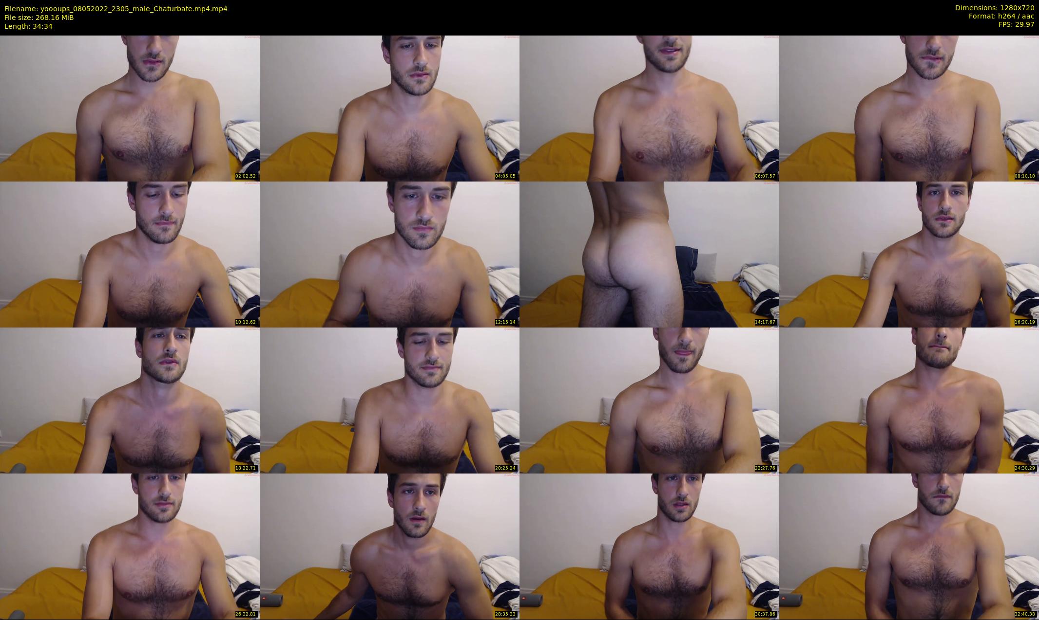 yoooups — 35 minute Chaturbate male cam show recording, 720p, May 8, 2022