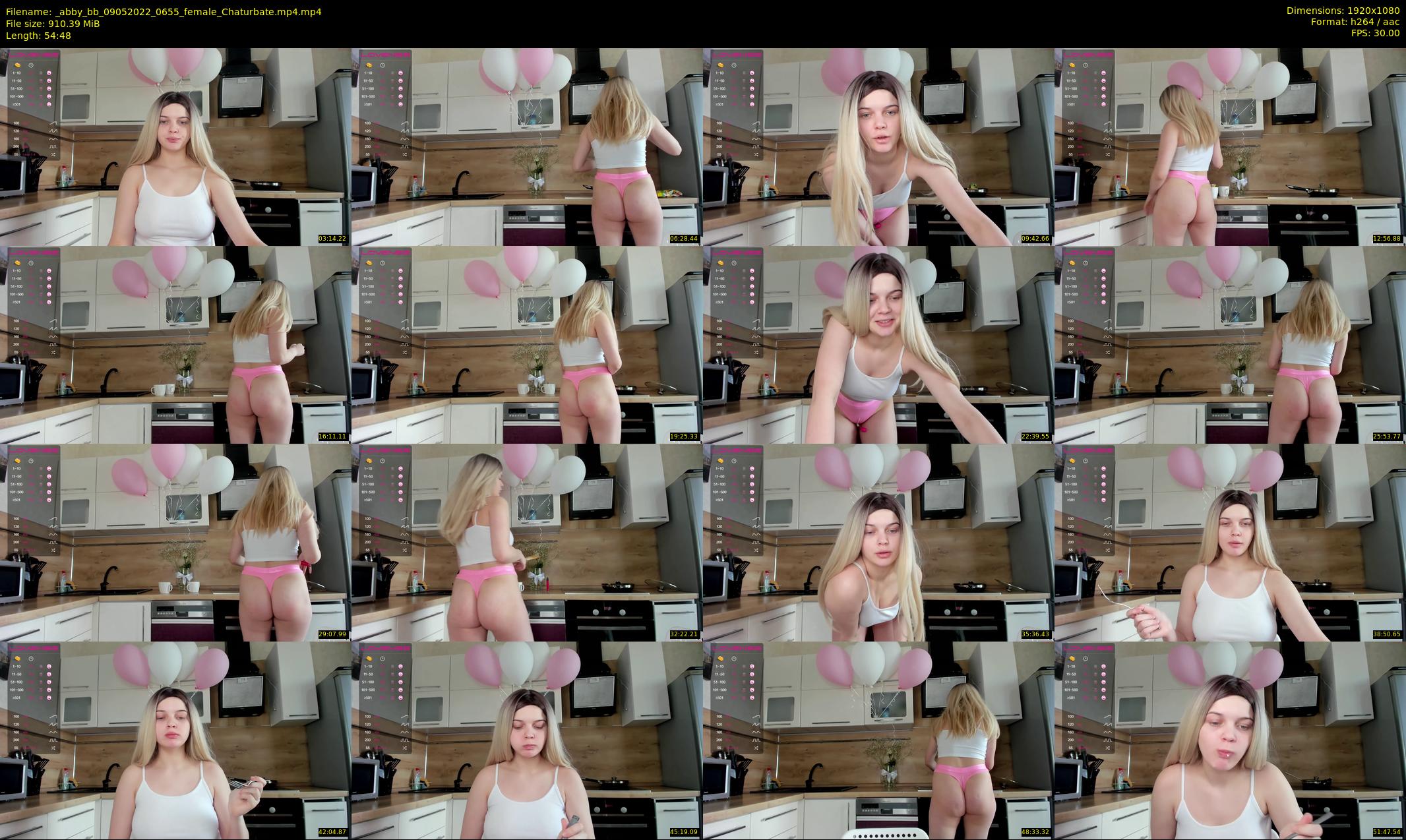 _abby_bb — 55 minute Chaturbate female cam show recording, 1080p, May 9, 2022