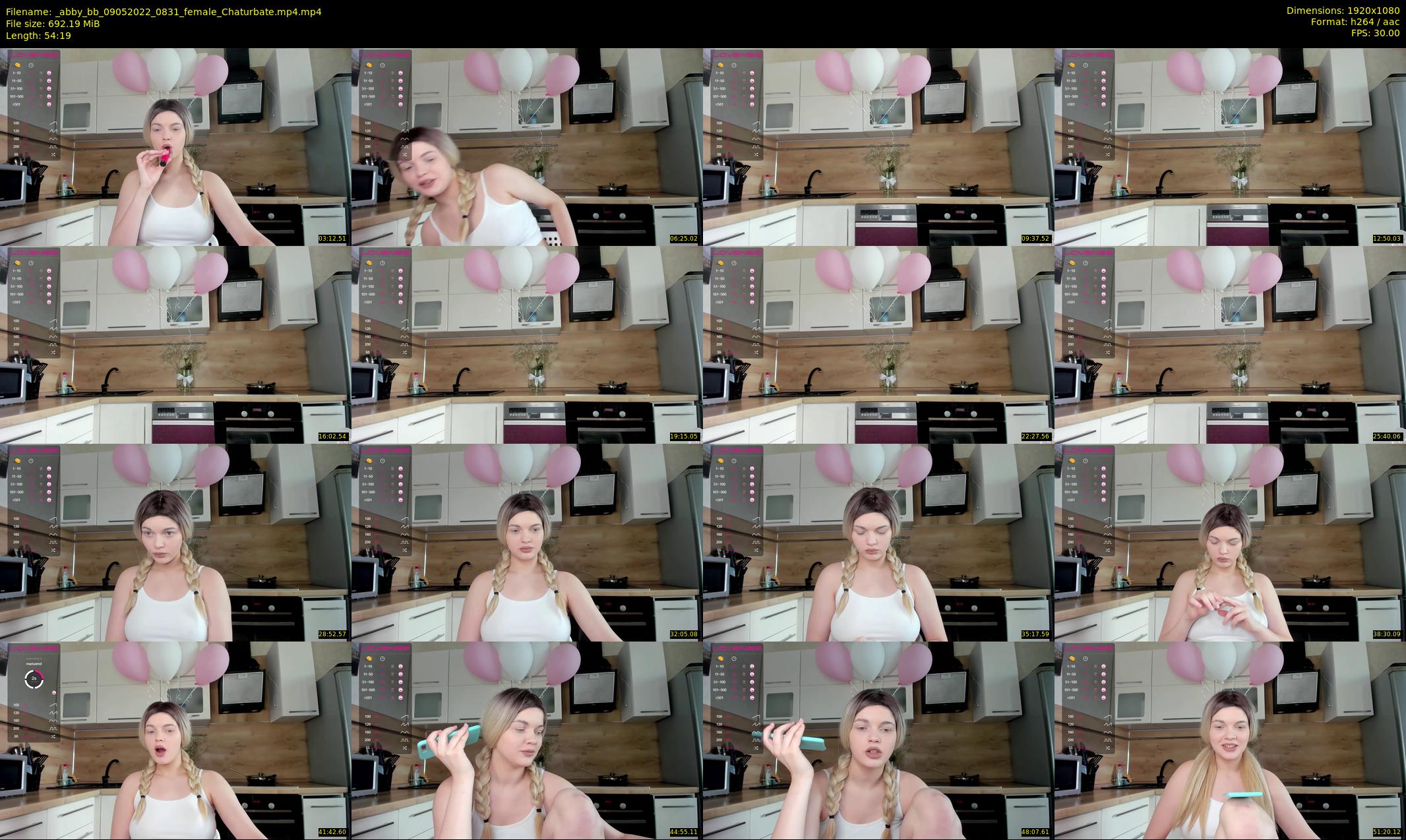 _abby_bb — 55 minute Chaturbate female cam show recording, 1080p, May 9, 2022