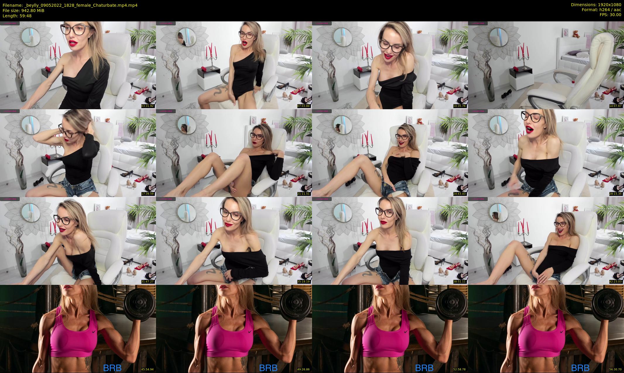 _beylly — 60 minute Chaturbate female cam show recording, 1080p, May 9, 2022