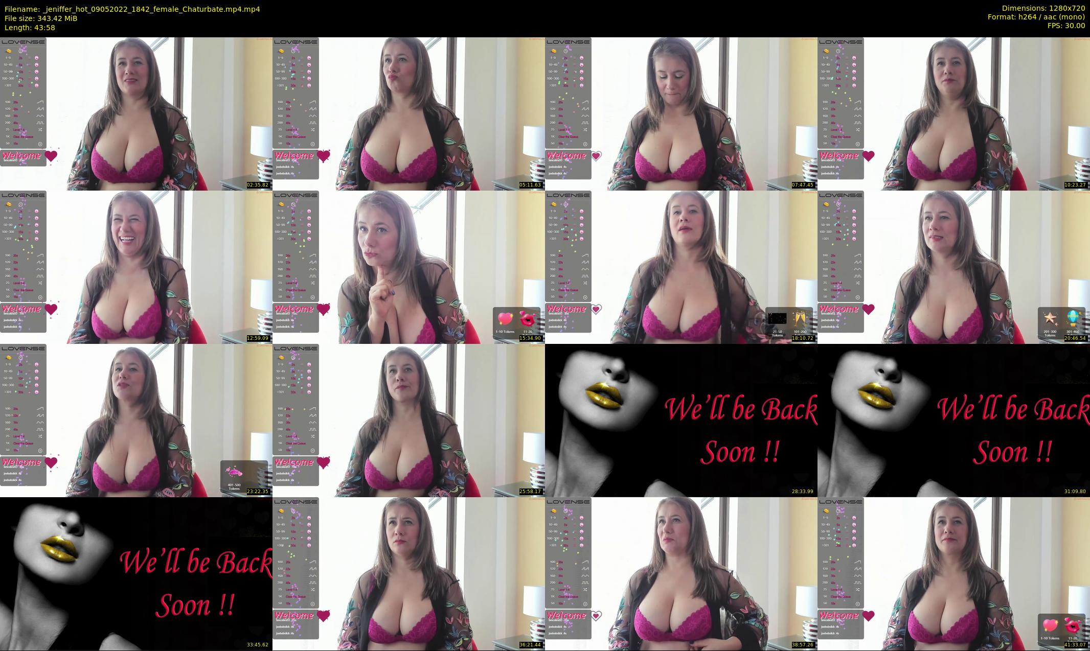 _jeniffer_hot — 44 minute Chaturbate female cam show recording, 720p, May 9, 2022