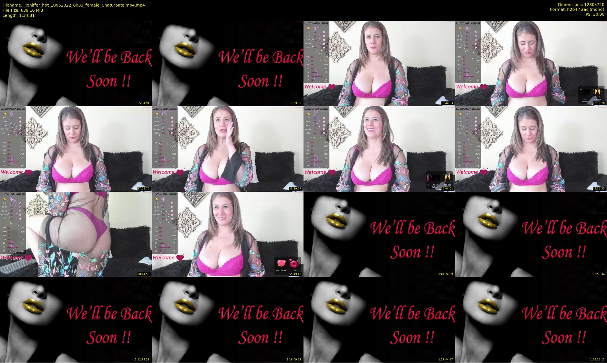 _jeniffer_hot — 95 minute Chaturbate female cam show recording, 720p, May 10, 2022