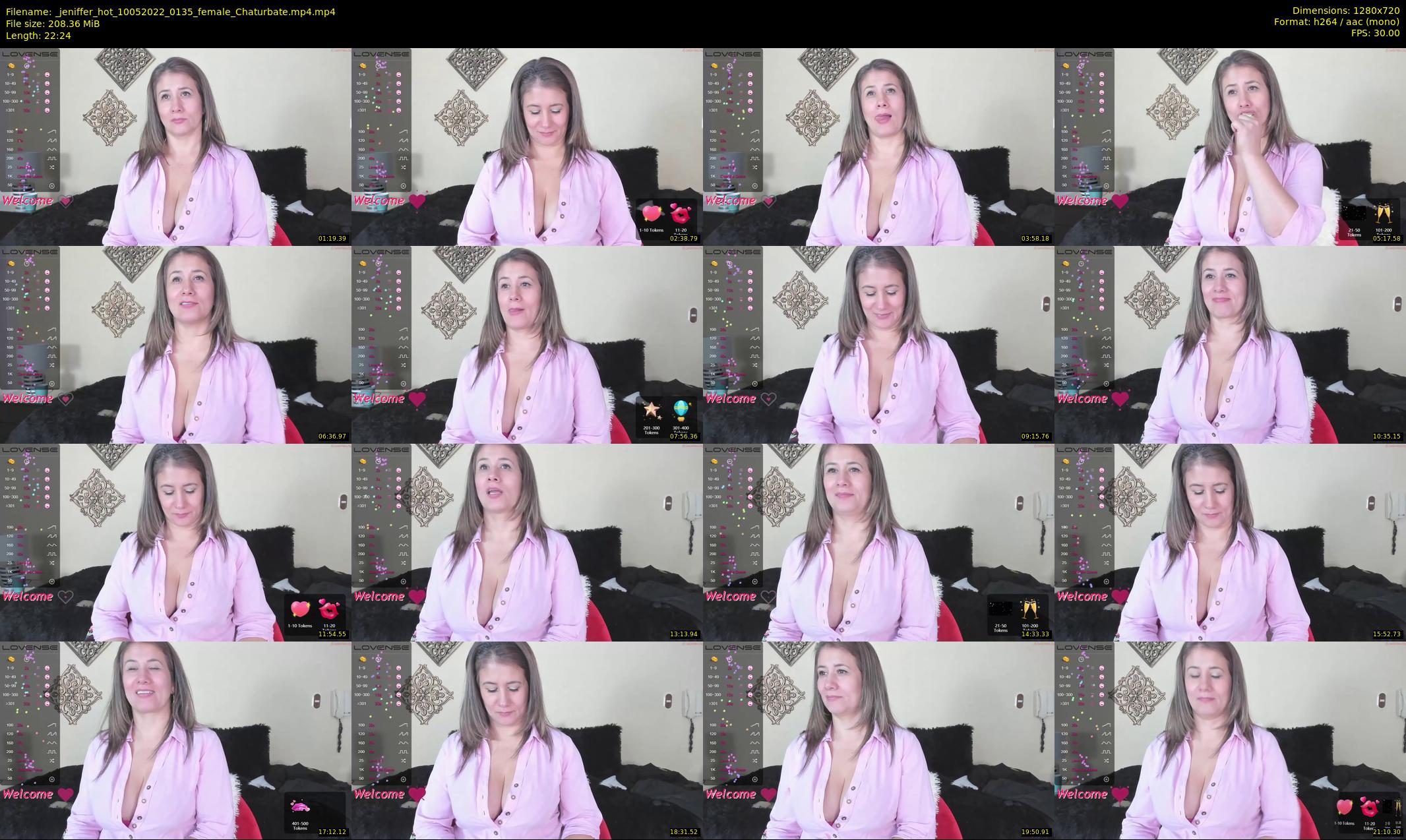 _jeniffer_hot — 23 minute Chaturbate female cam show recording, 720p, May 10, 2022