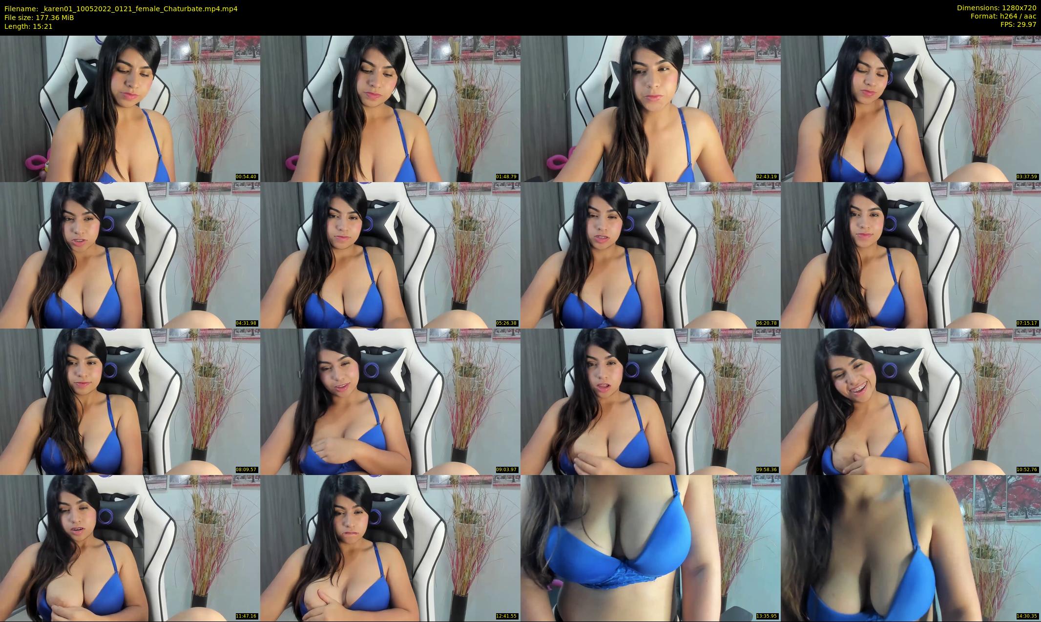 _karen01 — 16 minute Chaturbate female cam show recording, 720p, May 10, 2022