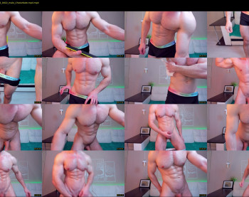 adam_muscle_ — 54 minute Chaturbate male cam show recording, 1080p, May 10, 2022