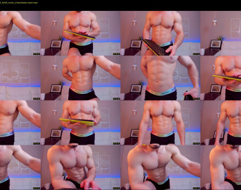 adam_muscle_ — 6 minute Chaturbate male cam show recording, 1080p, May 10, 2022