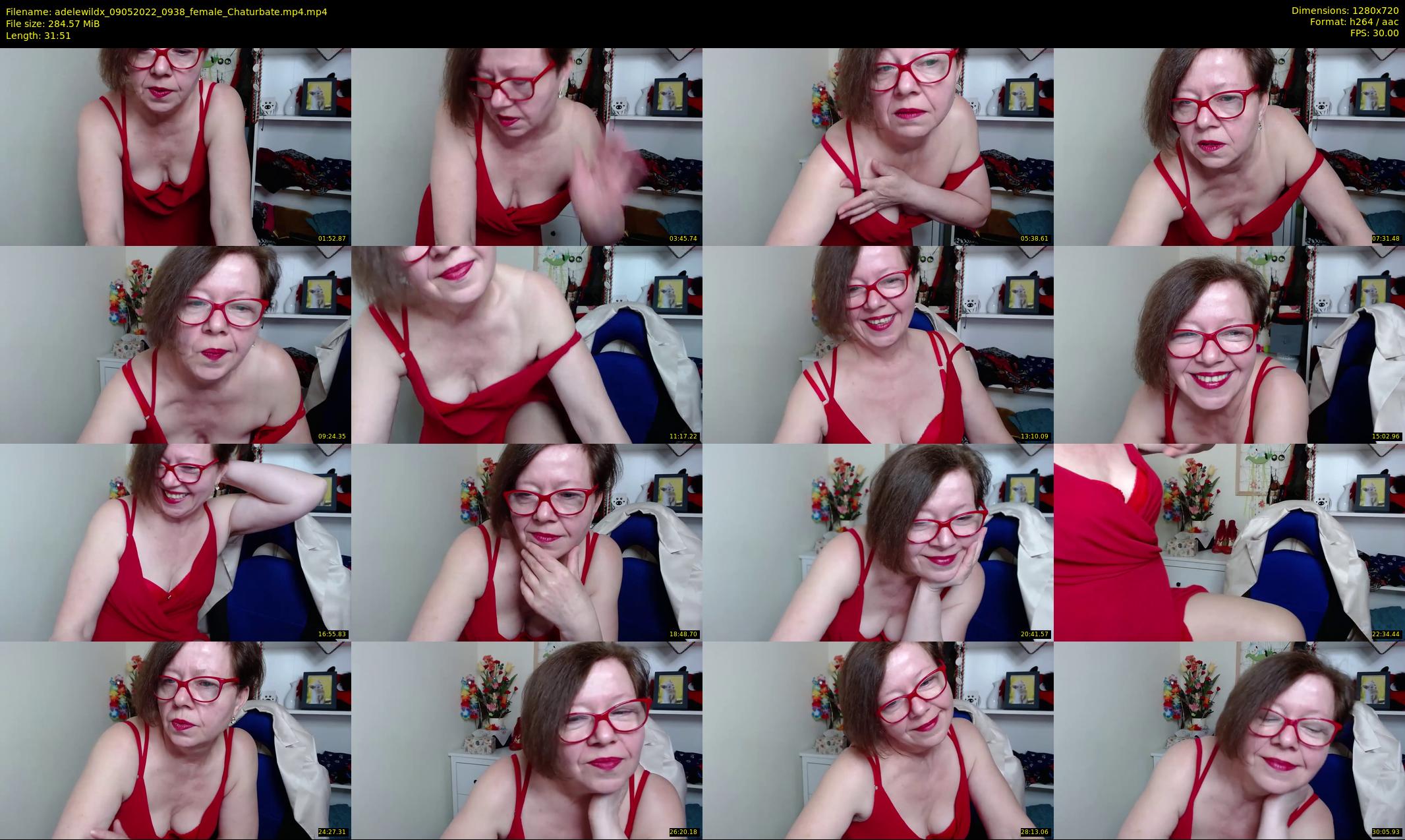 adelewildx — 32 minute Chaturbate female cam show recording, 720p, May 9, 2022