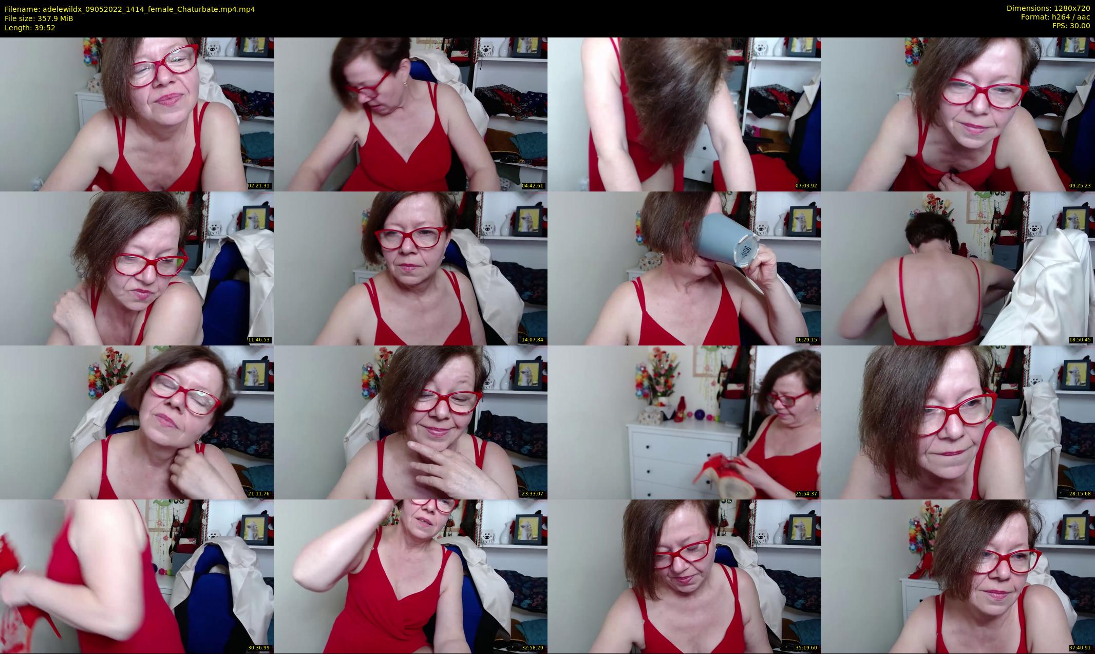 adelewildx — 40 minute Chaturbate female cam show recording, 720p, May 9, 2022