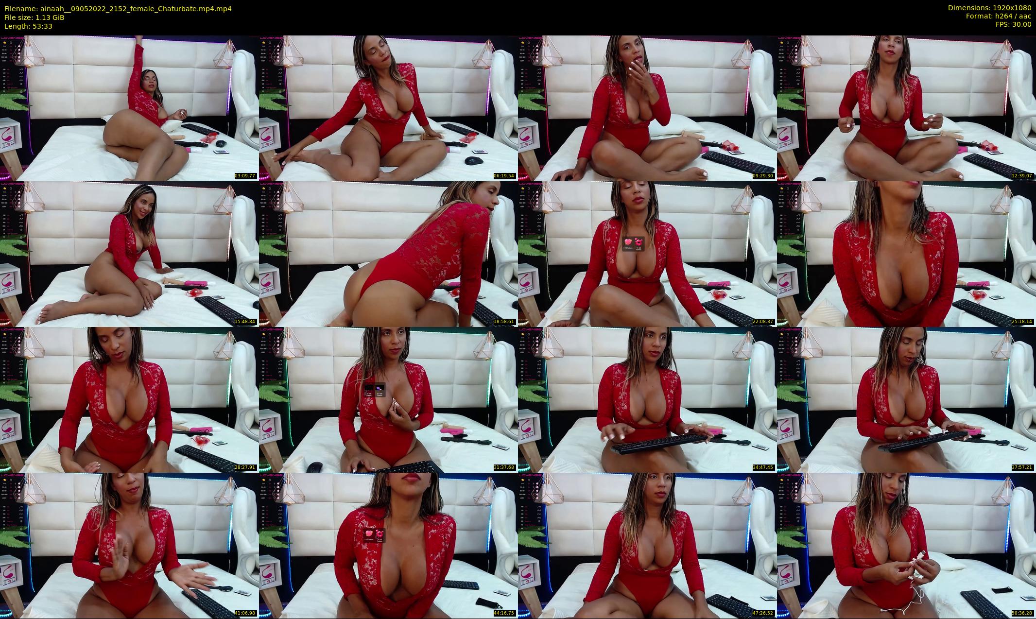 ainaah_ — 54 minute Chaturbate female cam show recording, 1080p, May 9, 2022