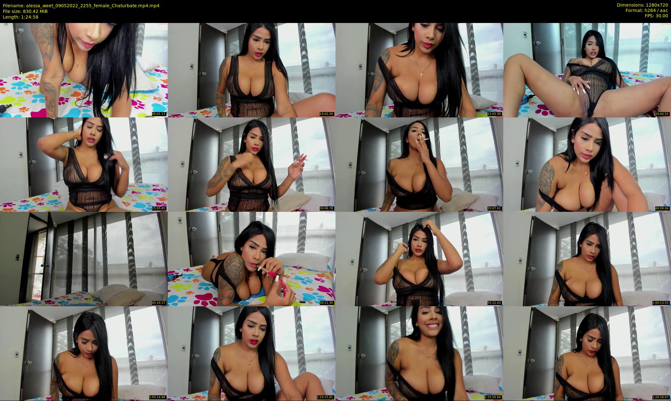 alessa_weet — 85 minute Chaturbate female cam show recording, 720p, May 9, 2022