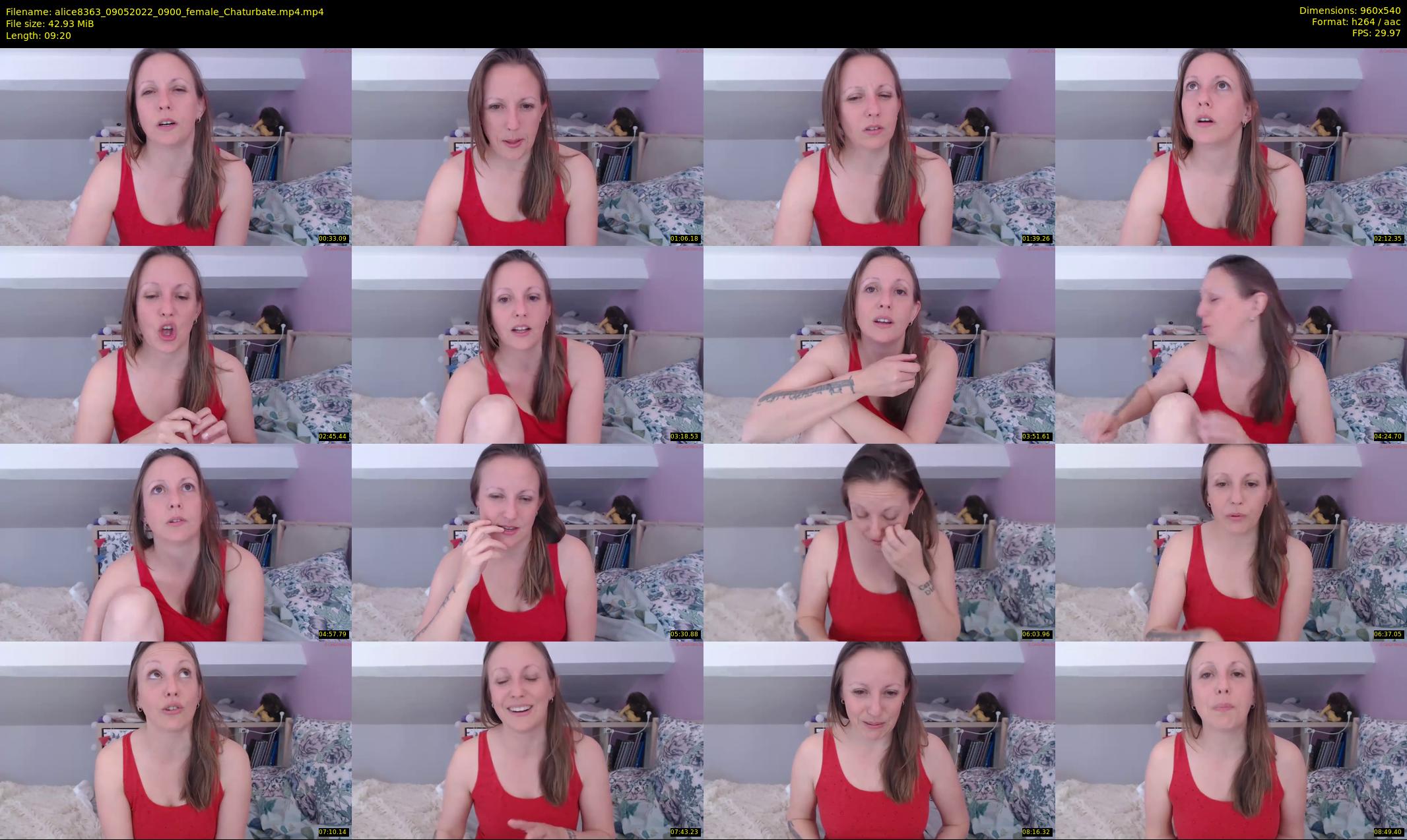 alice8363 — 10 minute Chaturbate female cam show recording, 480p, May 9, 2022