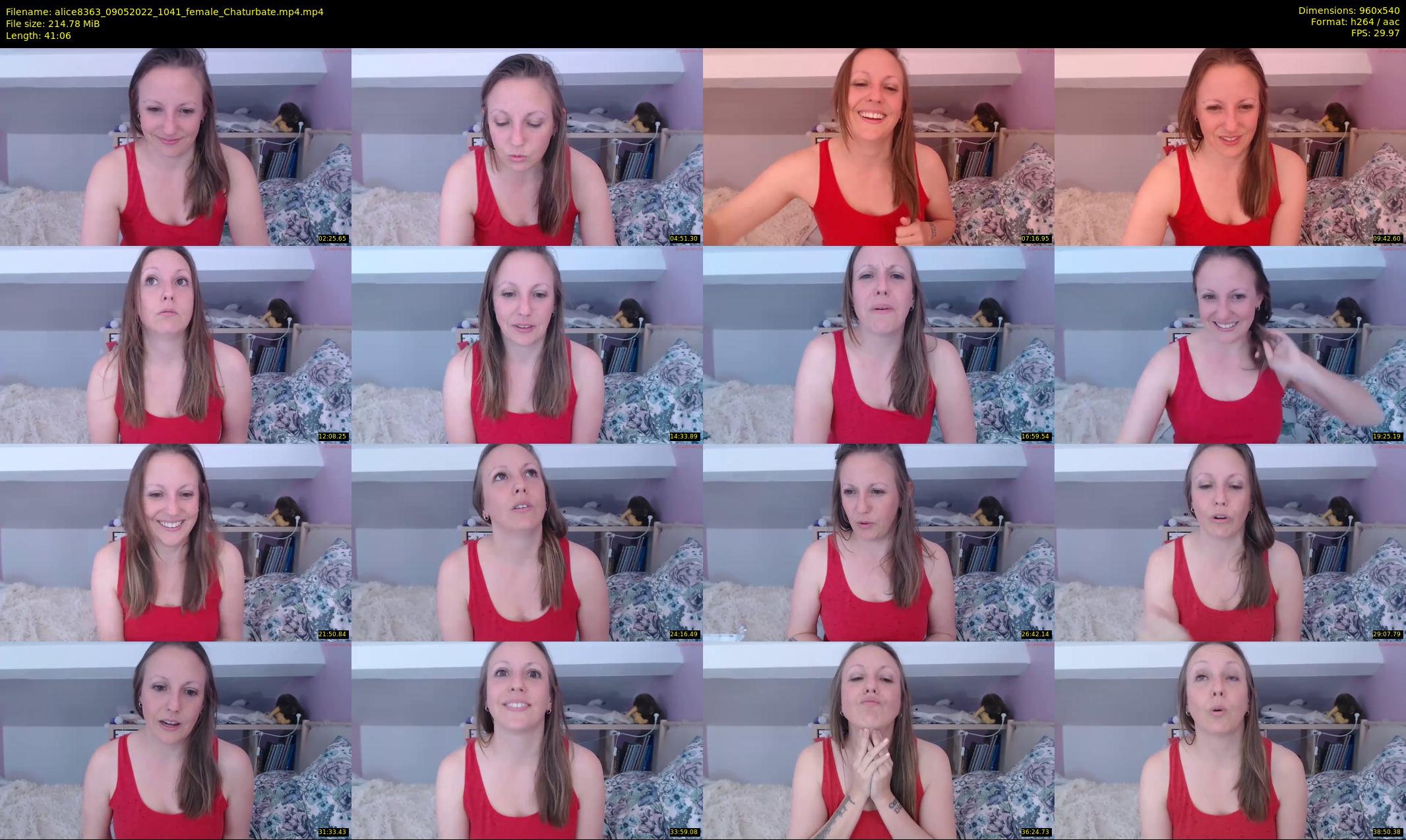 alice8363 — 42 minute Chaturbate female cam show recording, 480p, May 9, 2022