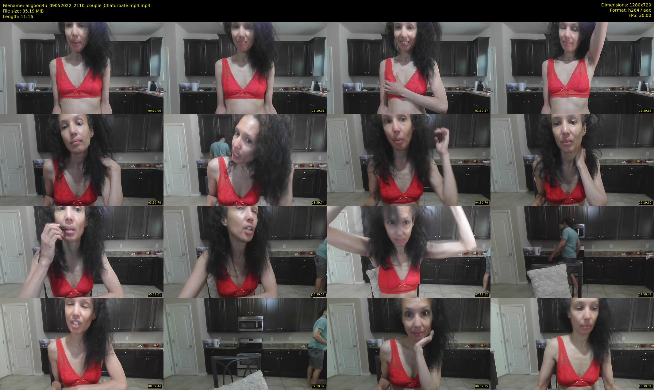 allgood4u — 12 minute Chaturbate couple cam show recording, 720p, May 9, 2022