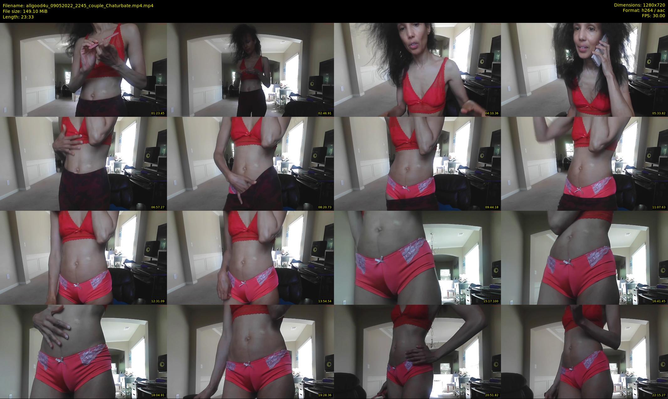allgood4u — 24 minute Chaturbate couple cam show recording, 720p, May 9, 2022