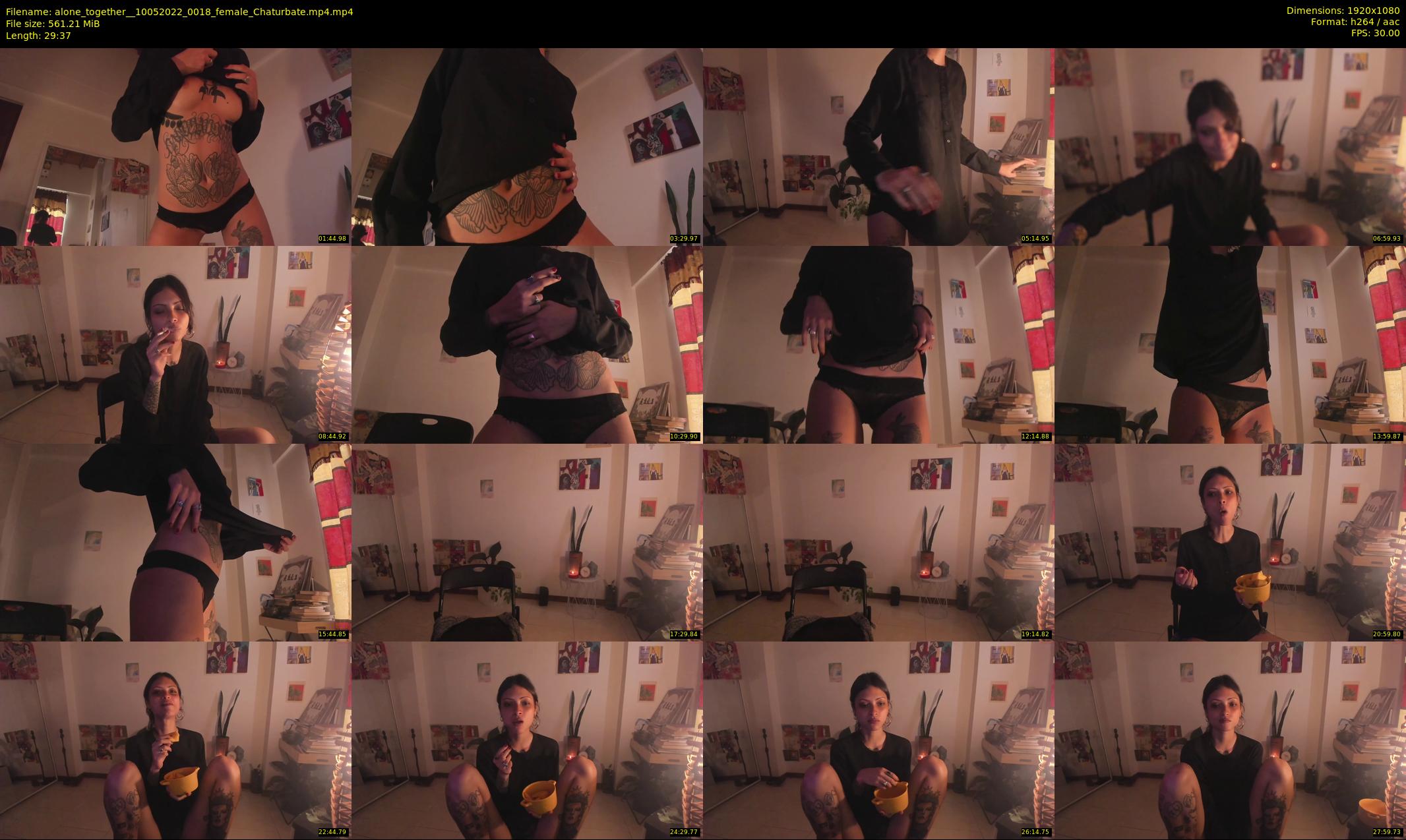 alone_together_ — 30 minute Chaturbate female cam show recording, 1080p, May 10, 2022