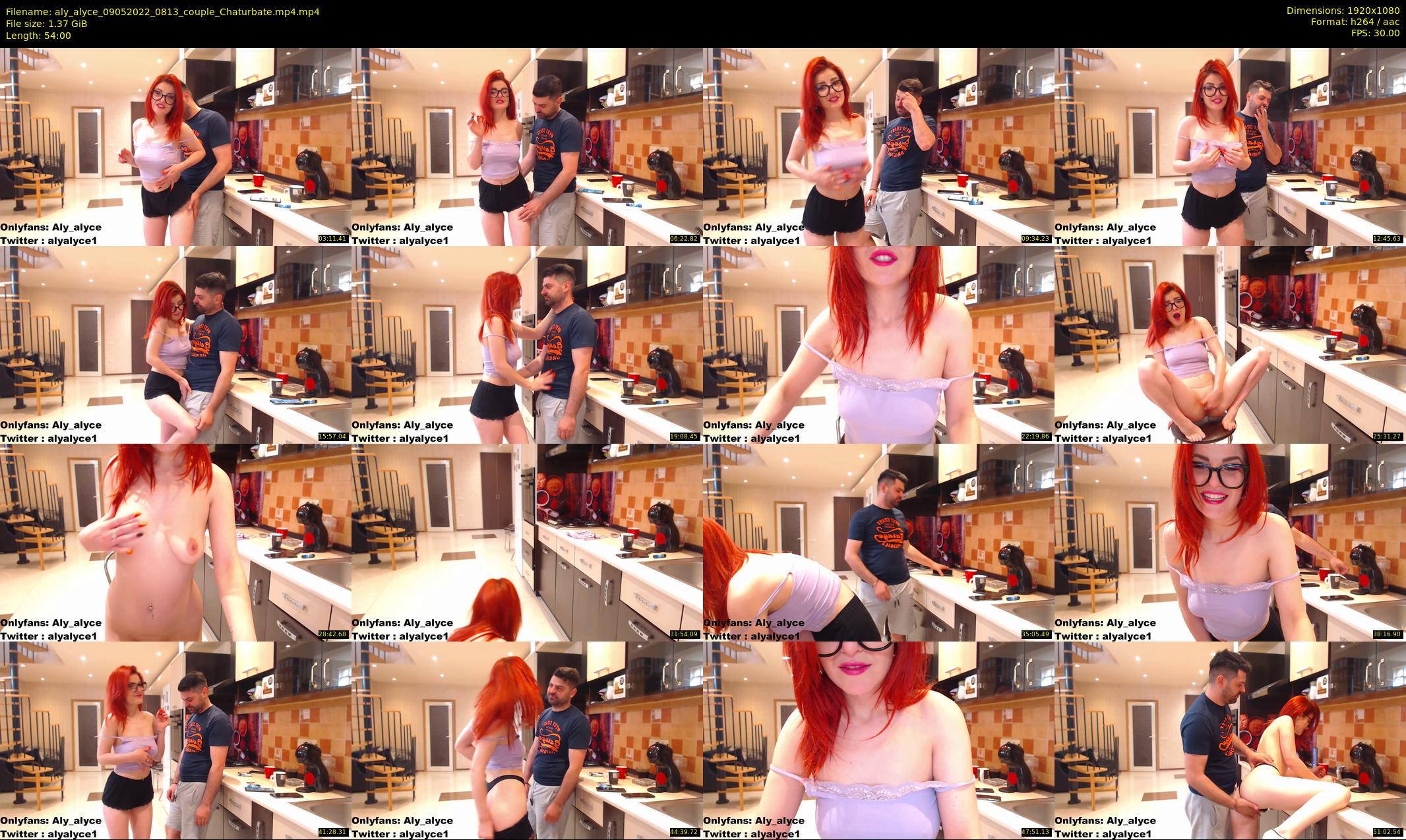 aly_alyce — 54 minute Chaturbate female cam show recording, 1080p, May 9, 2022
