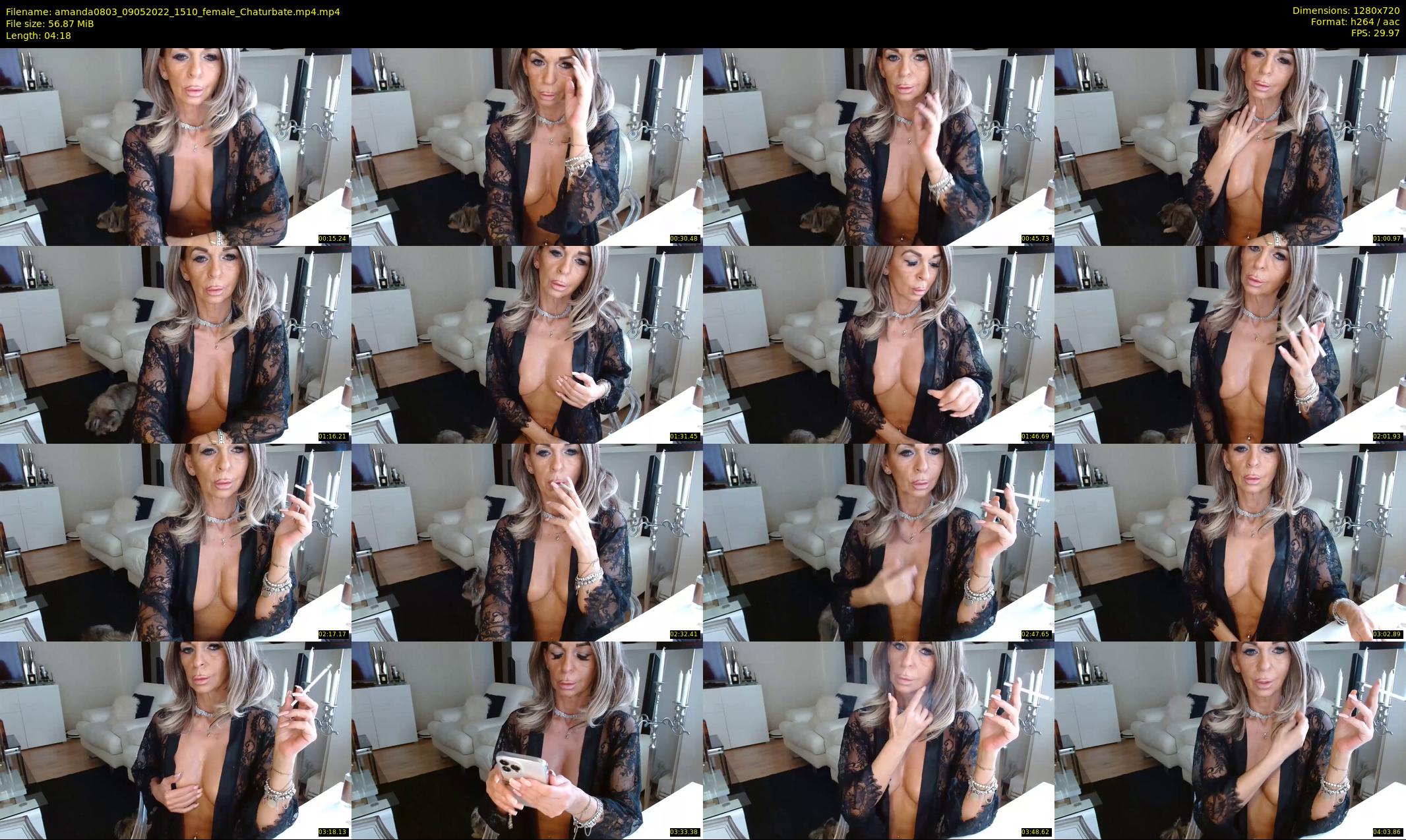 amanda0803 — 5 minute Chaturbate female cam show recording, 720p, May 9, 2022