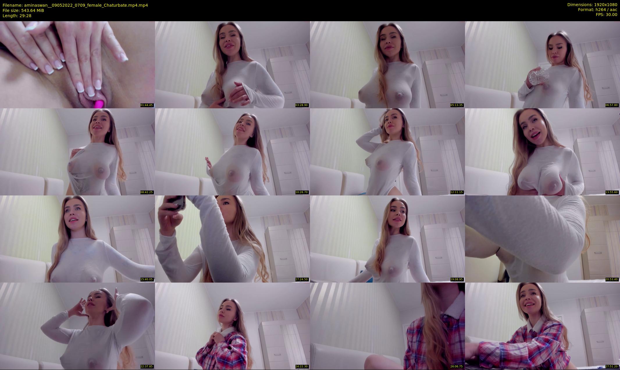 aminaswan_ — 30 minute Chaturbate female cam show recording, 1080p, May 9, 2022