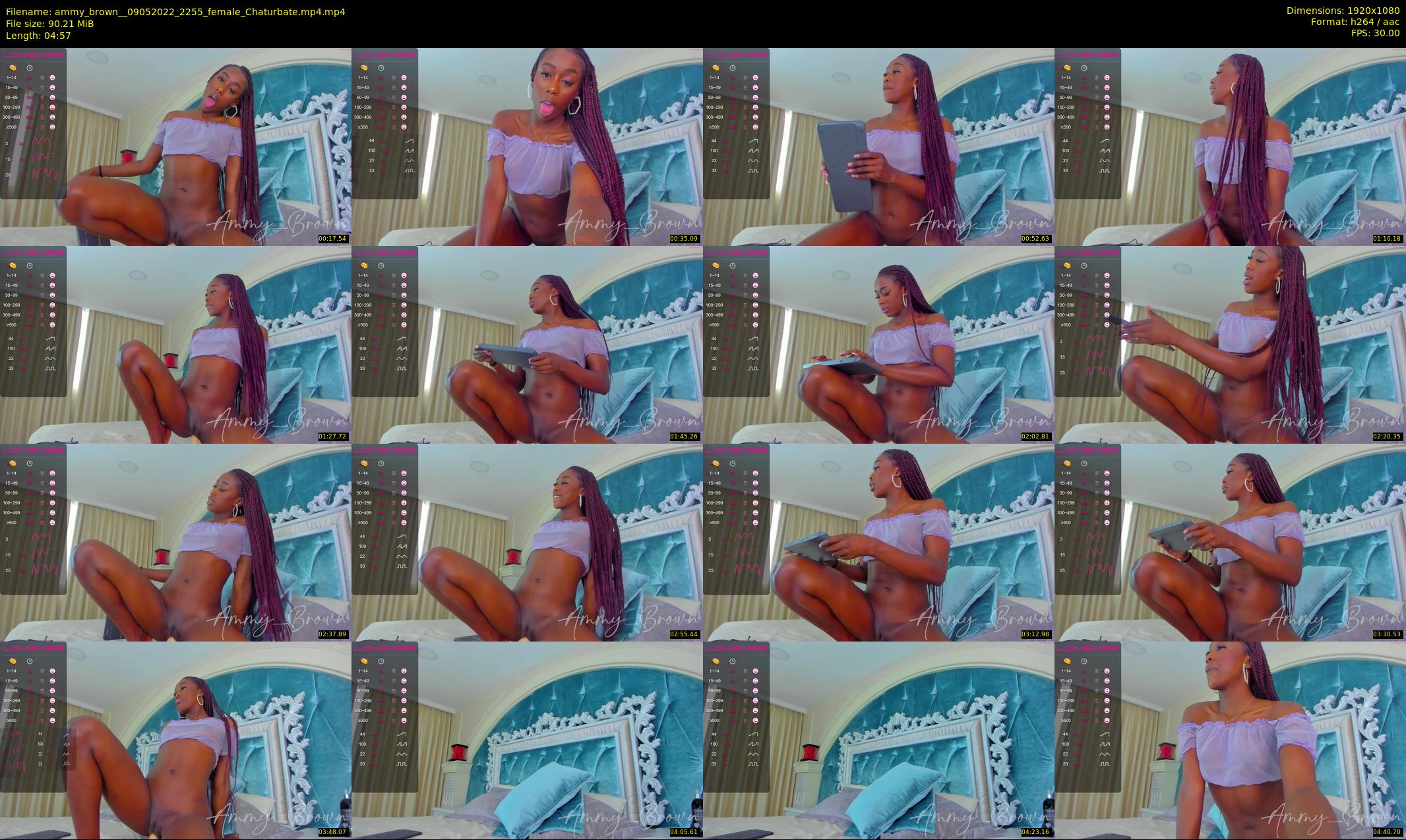 ammy_brown_ — 5 minute Chaturbate female cam show recording, 1080p, May 9, 2022