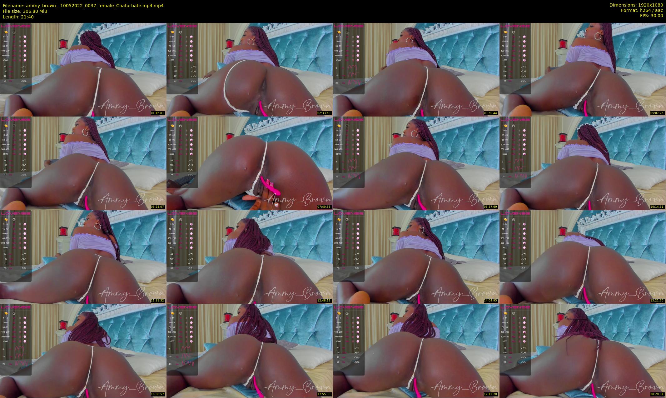 ammy_brown_ — 22 minute Chaturbate female cam show recording, 1080p, May 10, 2022