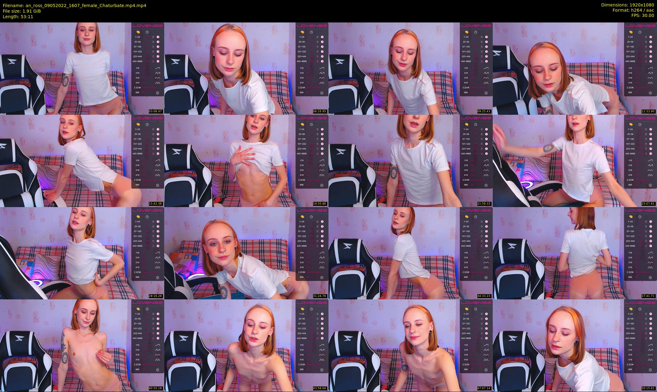 an_ross — 54 minute Chaturbate female cam show recording, 1080p, May 9, 2022