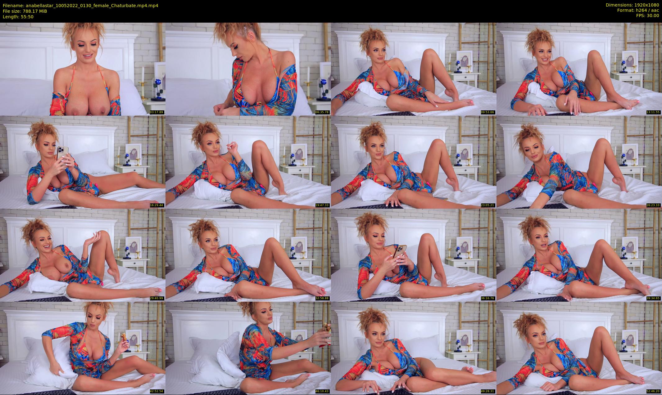 anabellastar — 56 minute Chaturbate female cam show recording, 1080p, May 10, 2022