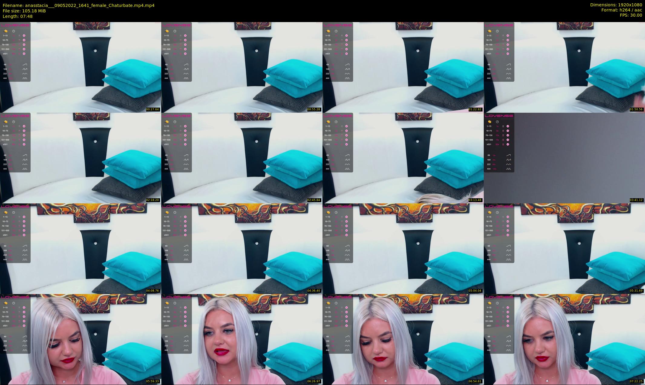 anasstacia__ — 8 minute Chaturbate female cam show recording, 1080p, May 9, 2022