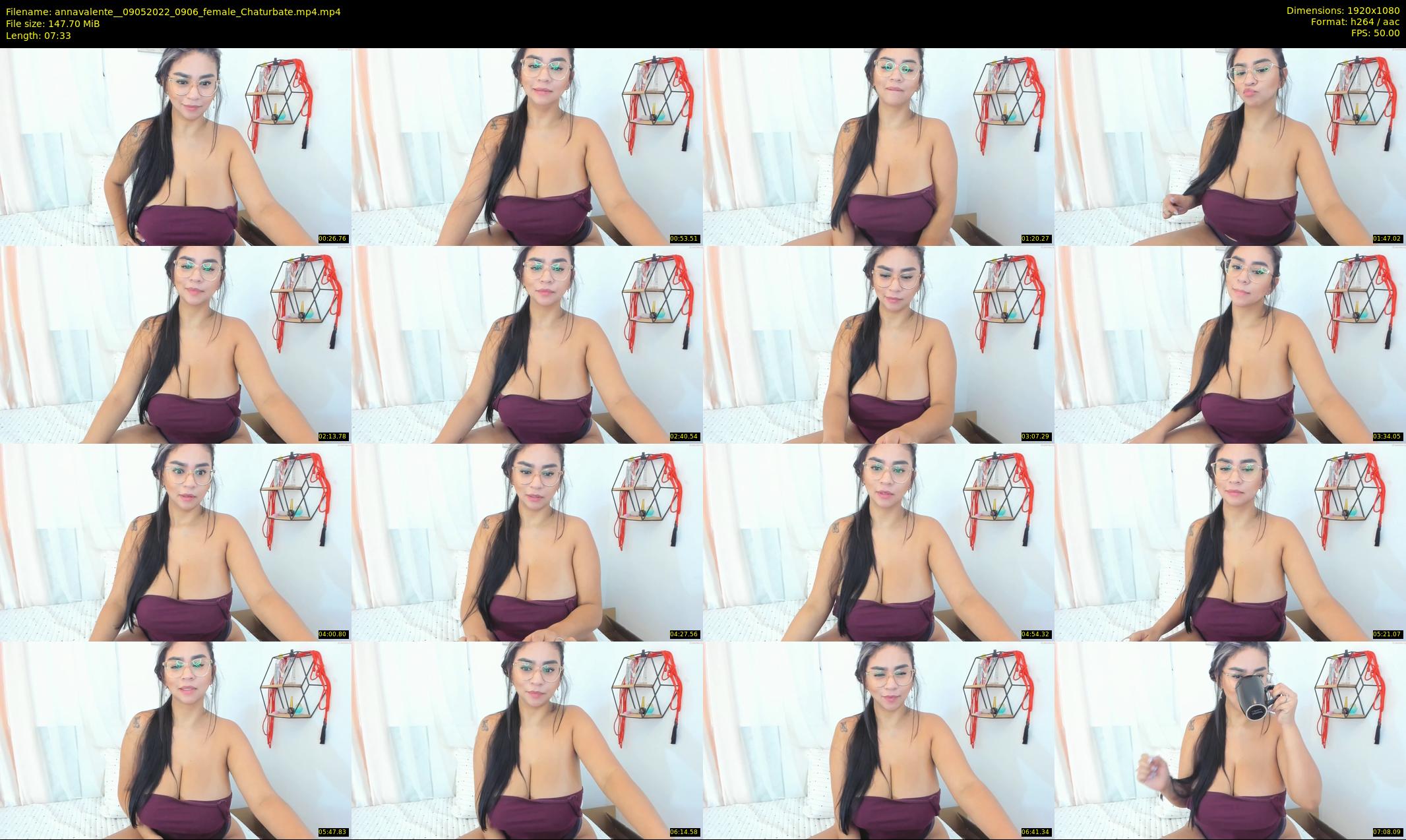 annavalente_ — 8 minute Chaturbate female cam show recording, 1080p, May 9, 2022